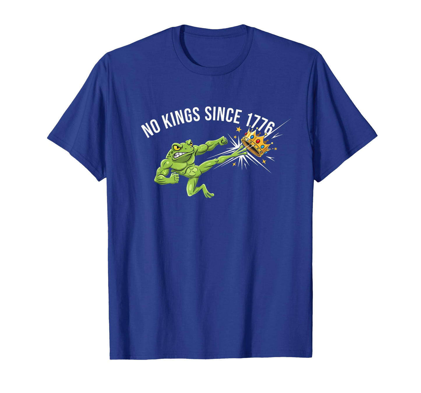 No Kings Since 1776 Frog Protest No Kings in America T-Shirt