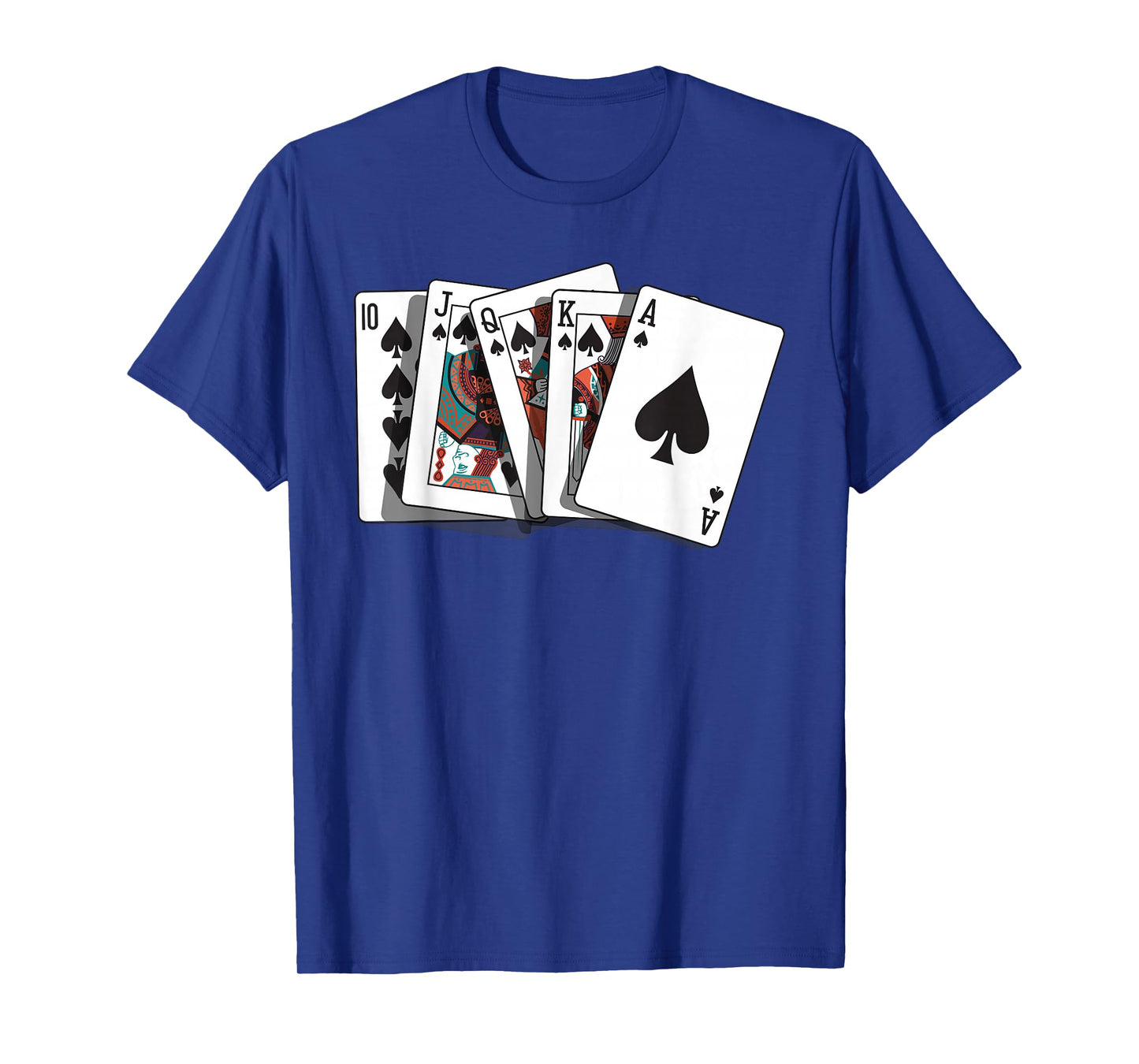 Poker Texas Hold'Em - Gambling Casino Royal Flush Poker T-Shirt