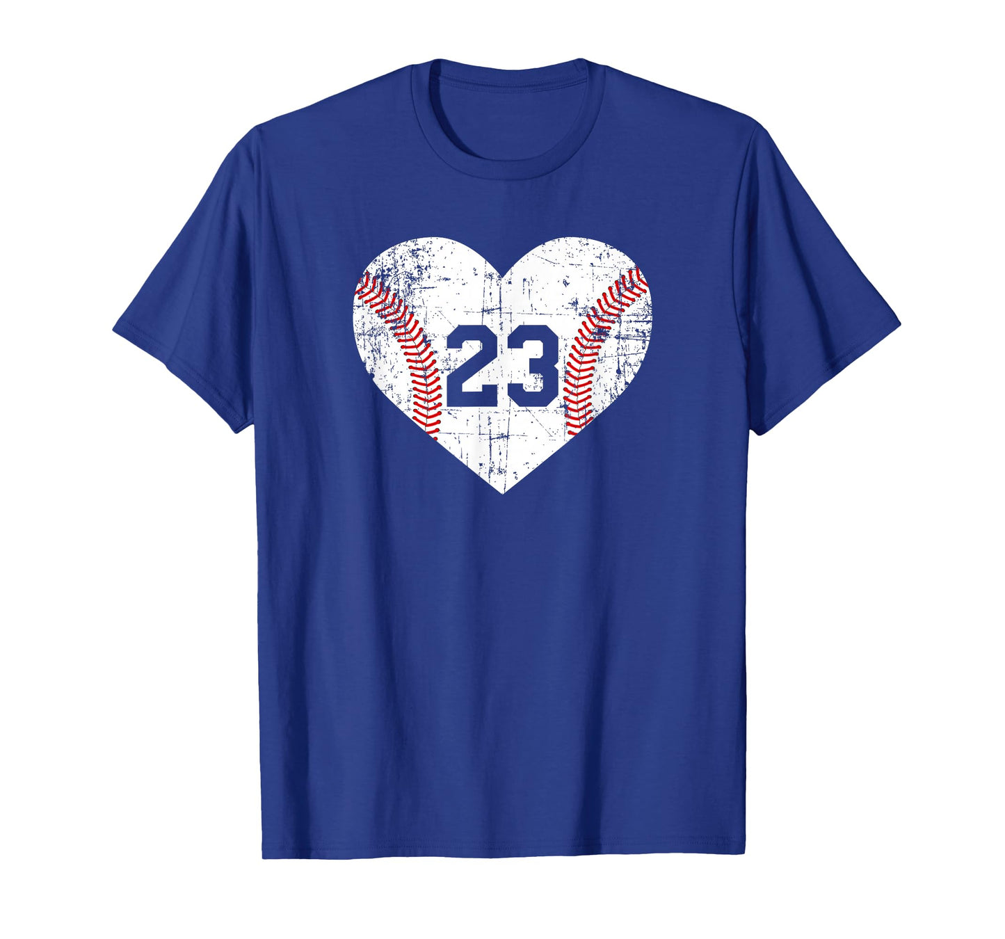 Vintage Baseball 23 Jersey Number T-Shirt