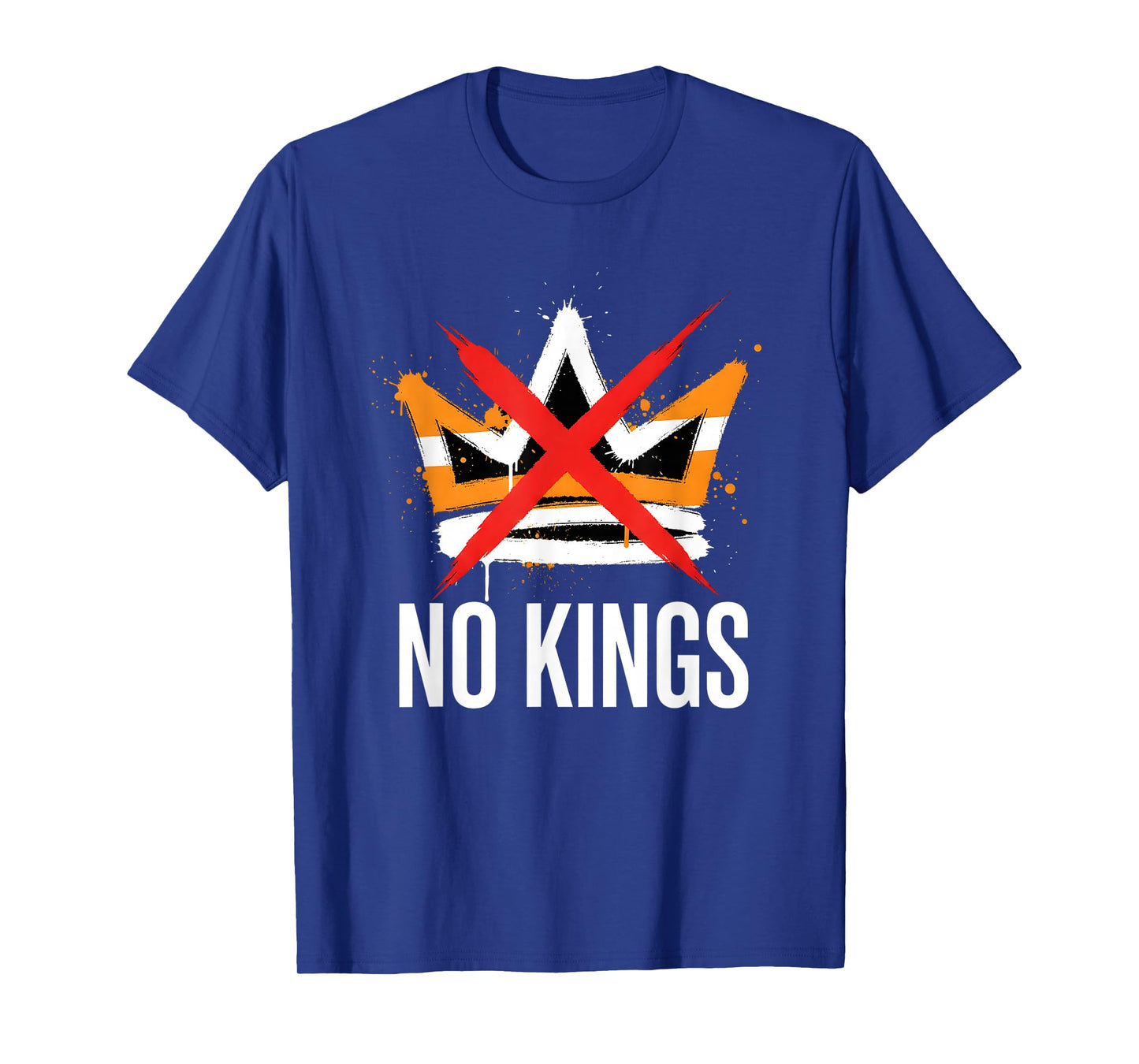 No Kings Protest Democracy No Kings in America Patriotic T-Shirt
