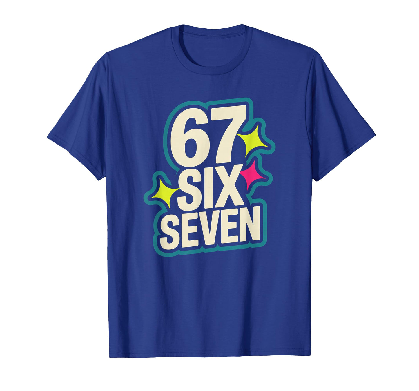 Funny Six Seven 6 7 Meme T-Shirt