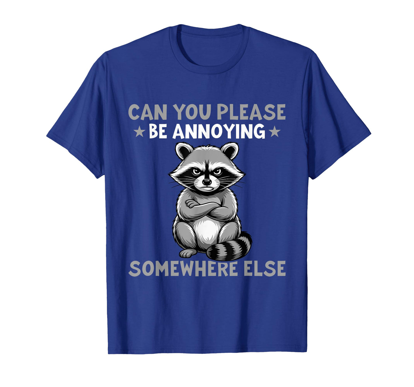 Raccoon Please Be Annoying Somewhere Else T-Shirt