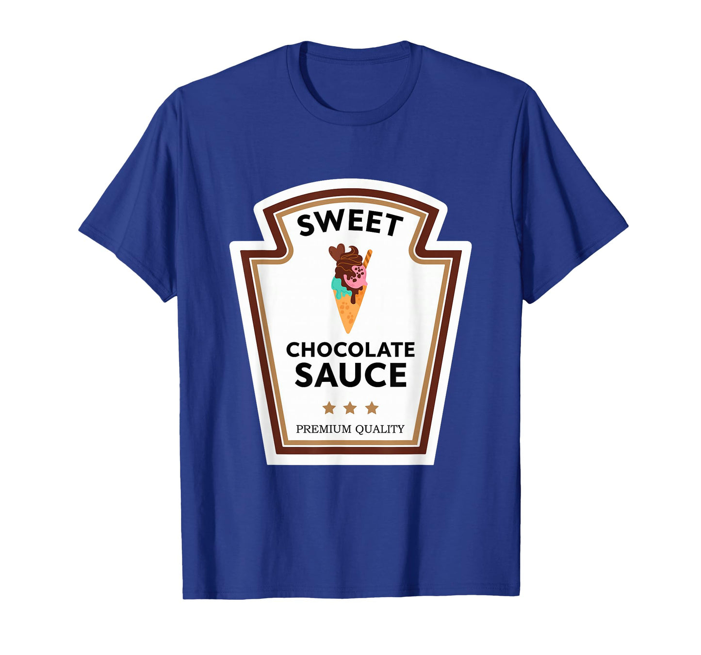 Sweet Chocolate Sauce Condiment Group Costume T-Shirt