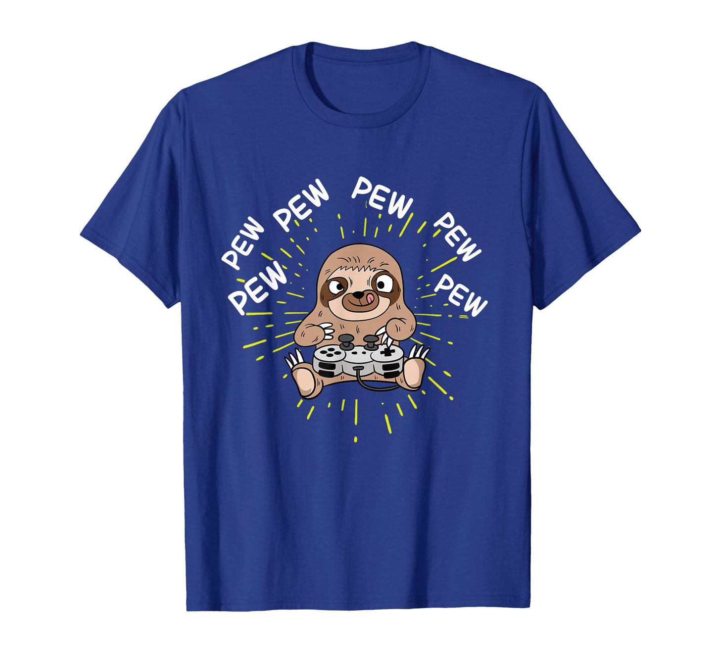 Pew Gamer Sloth Gaming T-Shirt