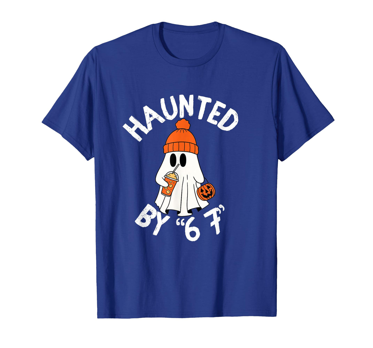 Funny Haunted by 6 7 Halloween T-Shirt