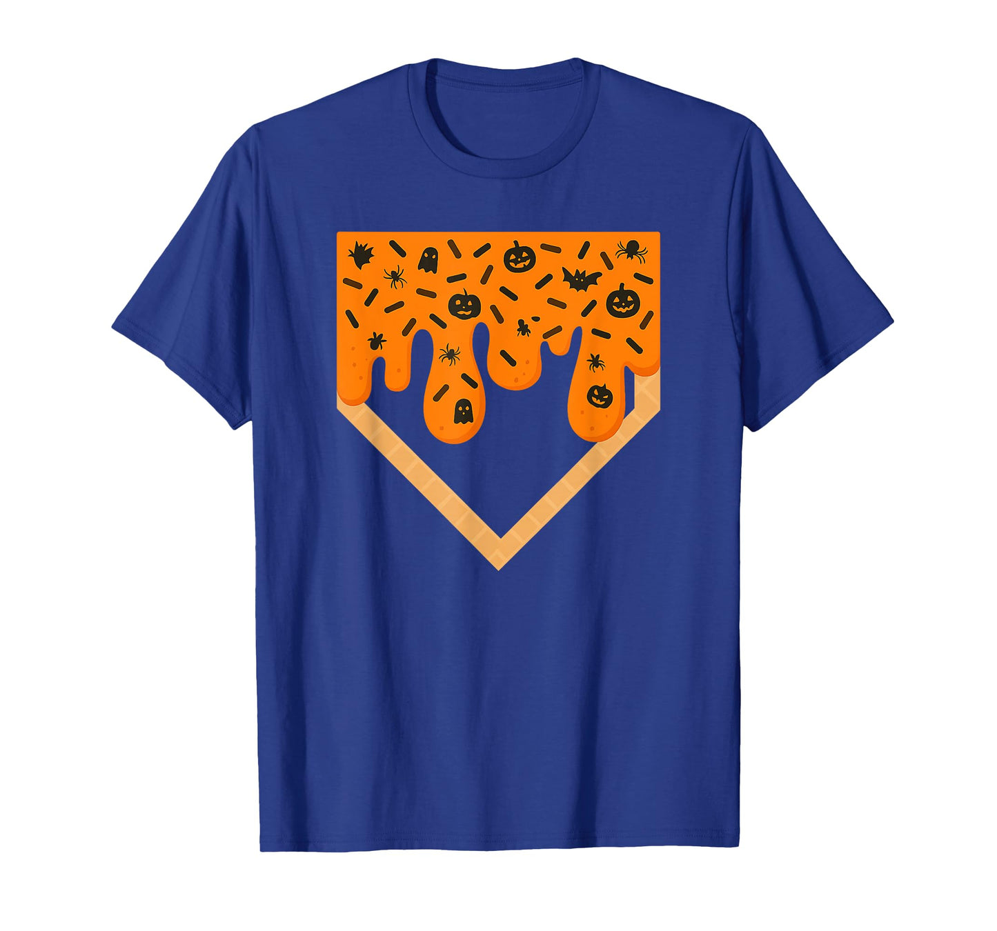 Ice Cream Spooky Baseball Halloween T-Shirt