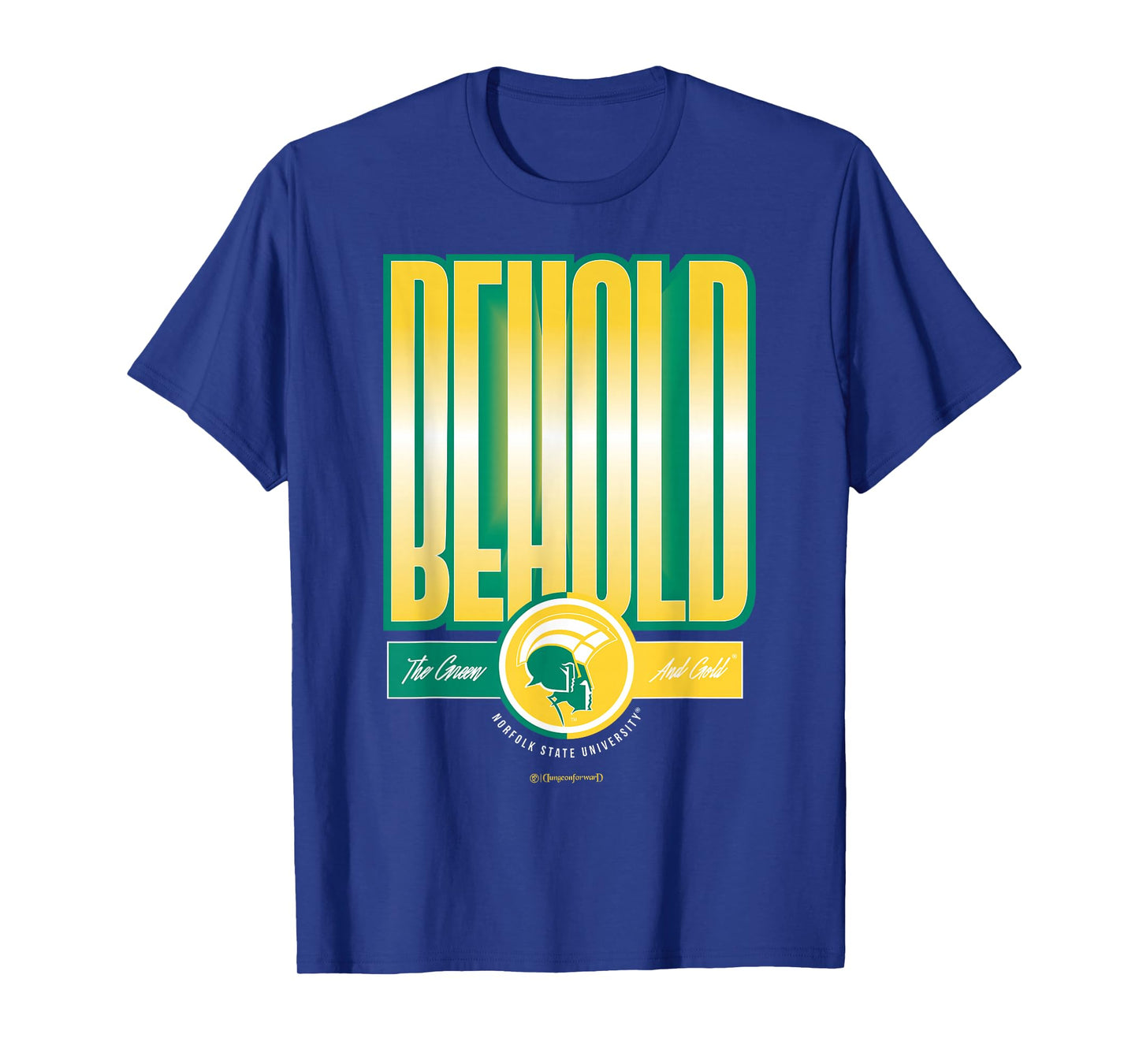 Norfolk State University - Behold The Green & Gold - NSU T-Shirt
