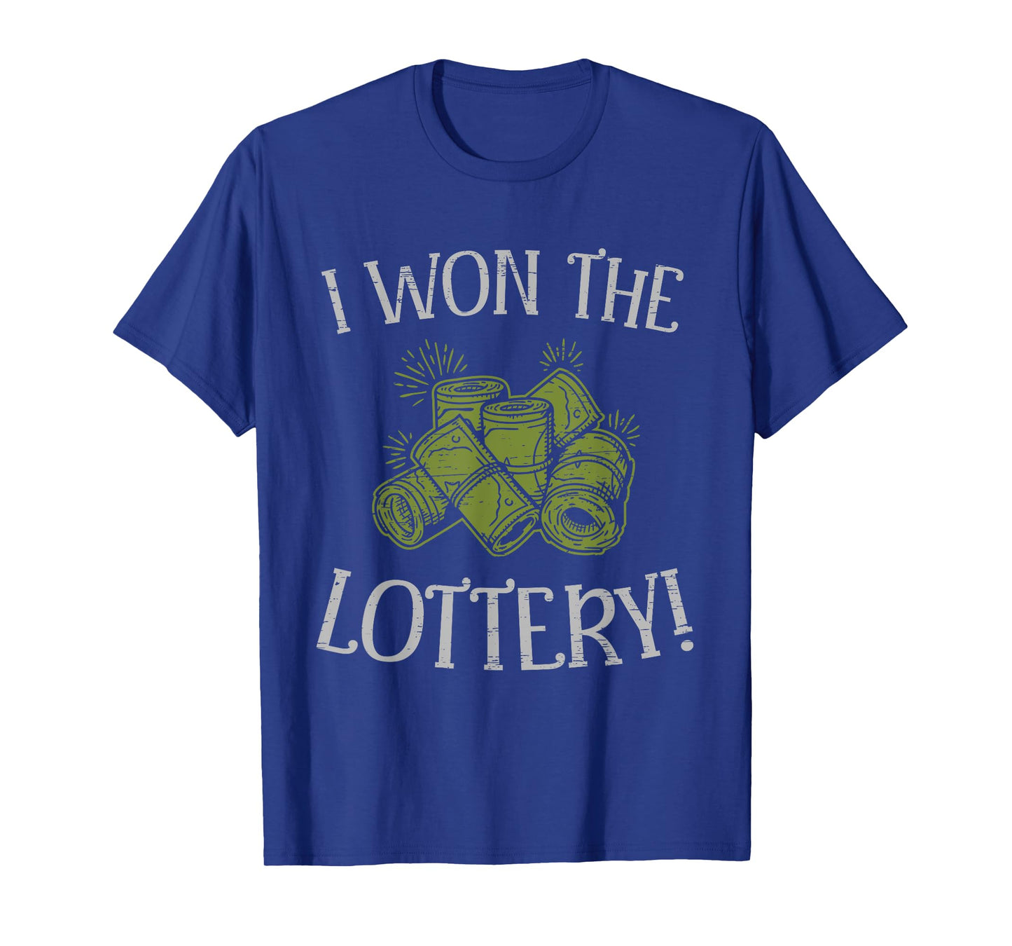 I Won The Lottery Game Winner Luck Lottery Scratcher T-Shirt