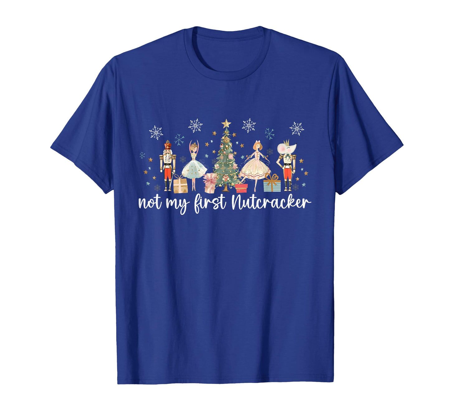 Vintage Retro Not My First Nutcracker Sugar Fairy Plum Xmas T-Shirt