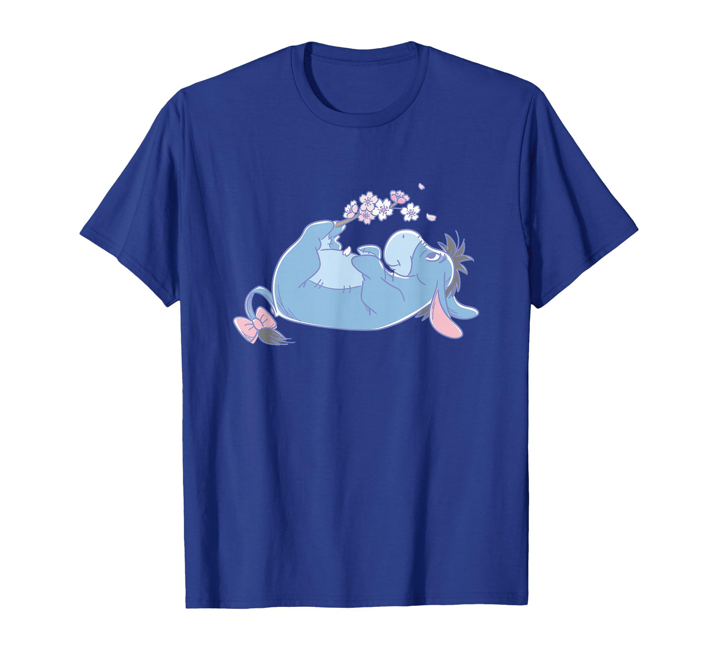 Disney Winnie the Pooh Spring Eeyore With Flowers Retro T-Shirt
