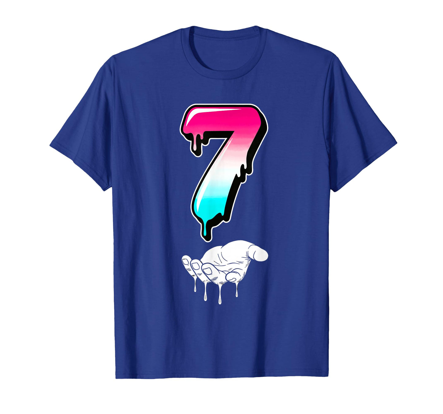 Cool Six Seven 6 7 Meme Gen Alpha Slang Costume Matching T-Shirt