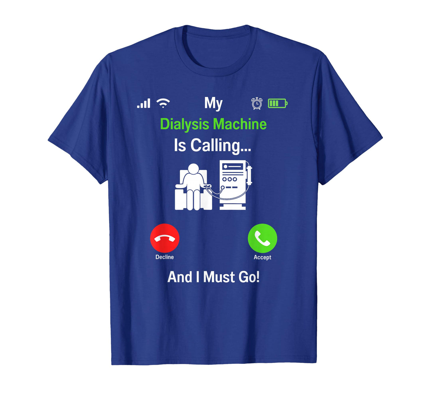 Dialysis Technician Nurse Kidney RN Dialysis Tech T-Shirt