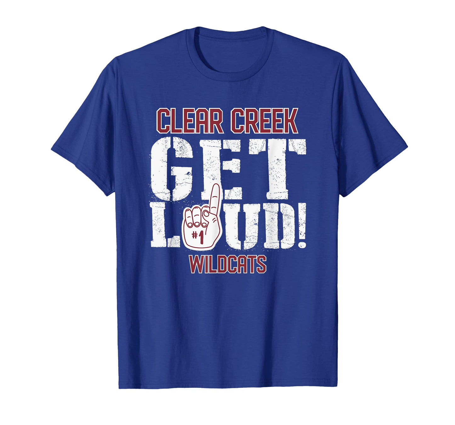 Clear Creek High School GET LOUD Wildcats T-Shirt