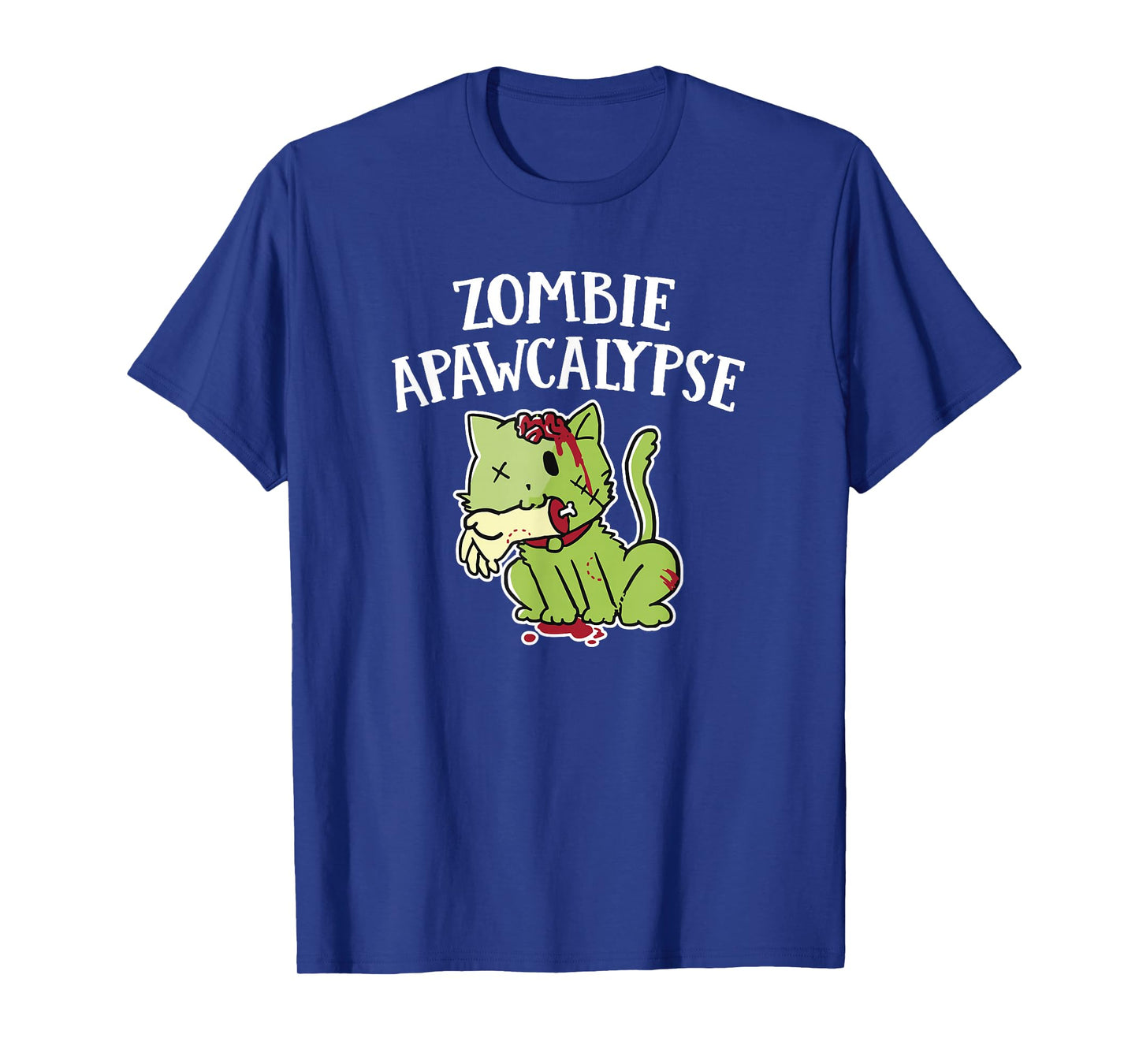 Zombie Apawcalypse Cute Kitten Zombie T Shirt T-Shirt