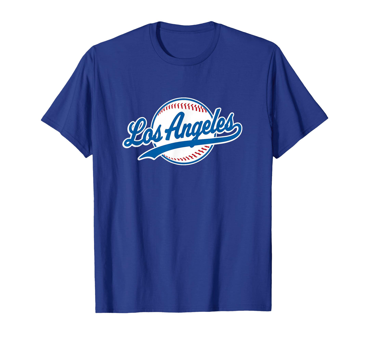 Los Angeles LA Tee Vintage Baseball Throwback Retro Design T-Shirt
