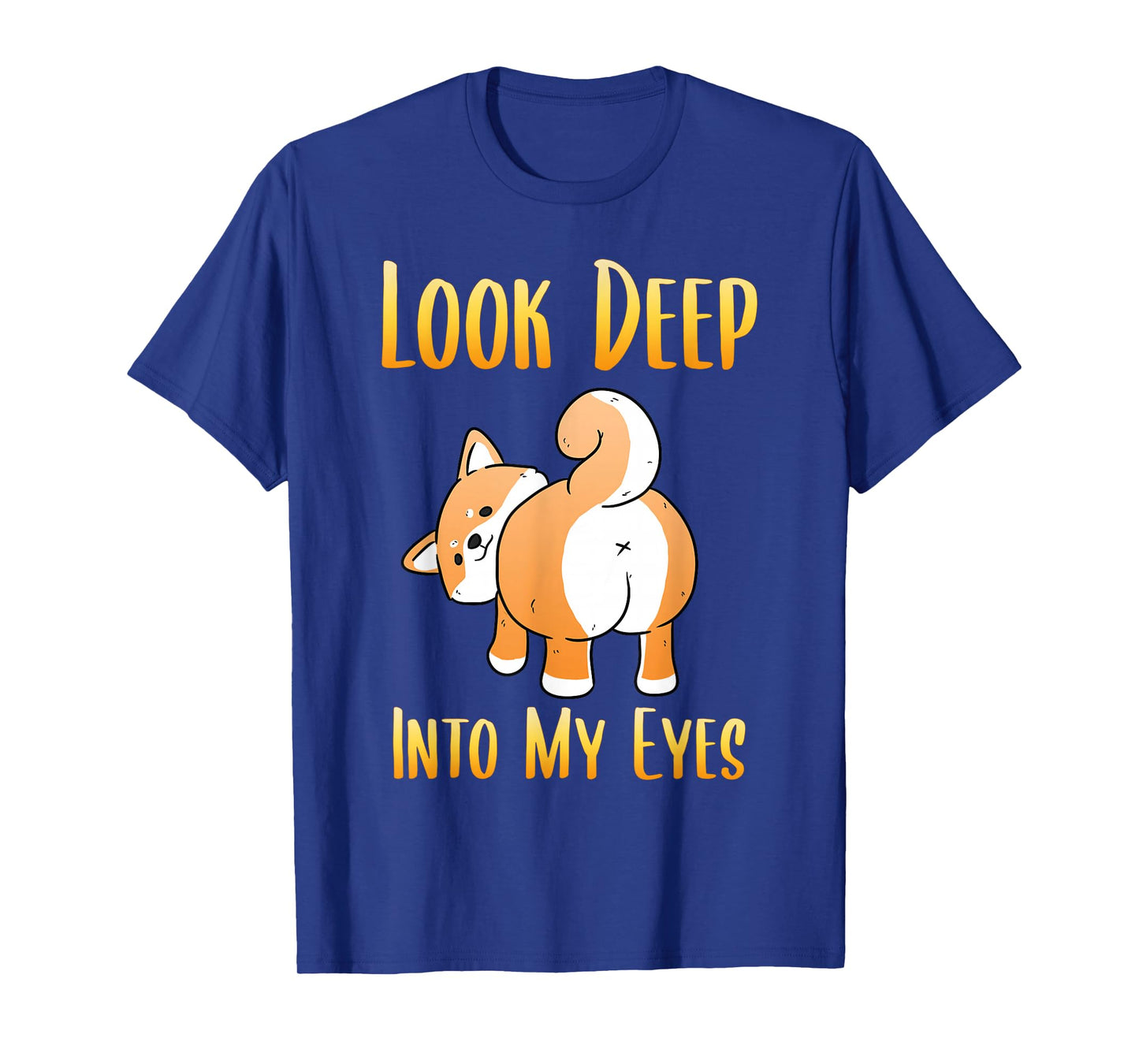 Shiba Inu Dog Look Deep Into My Eyes Japan T-Shirt