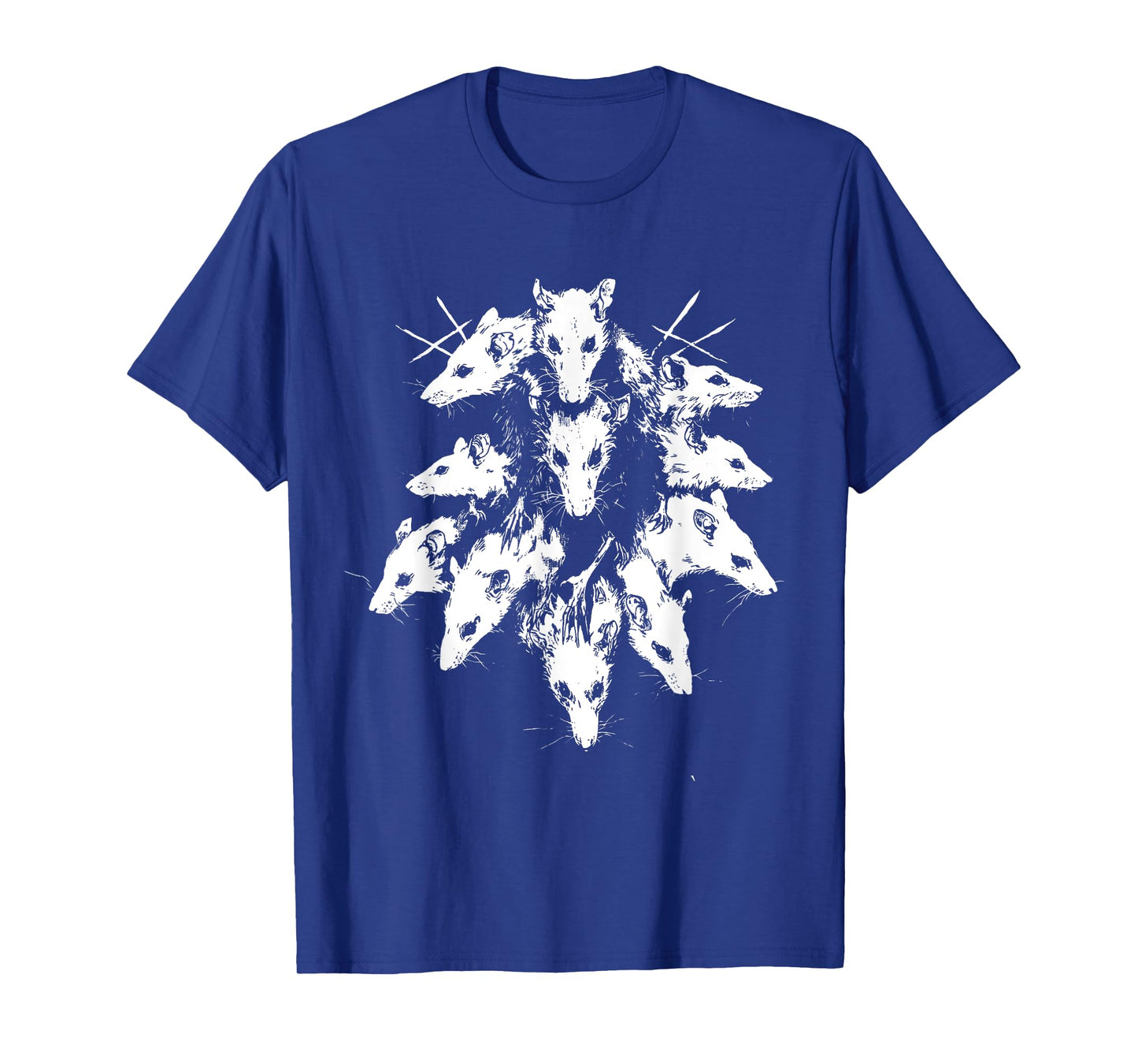 Medieval Rat King Gothic Plague Horror Occult Macabre Art T-Shirt