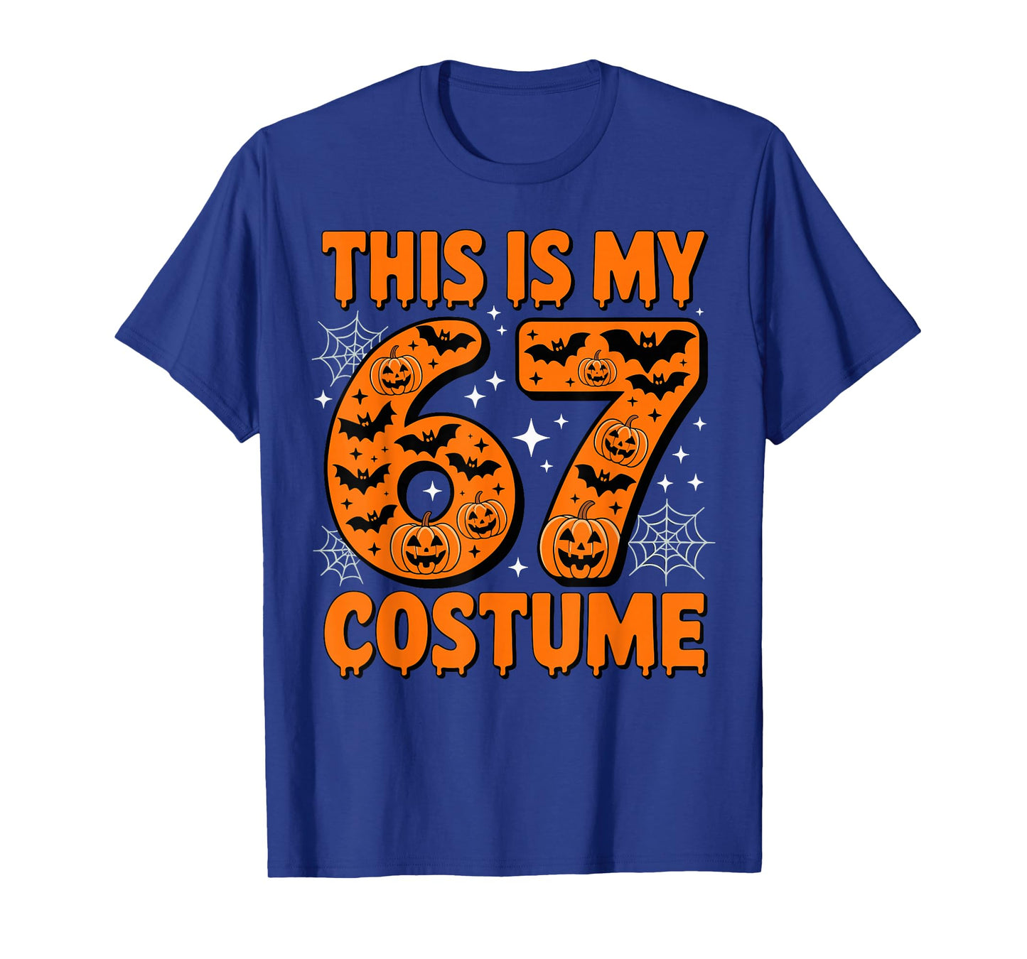 This is My 67 Costume 6 7 Meme Gen Alpha Halloween Six Seven T-Shirt