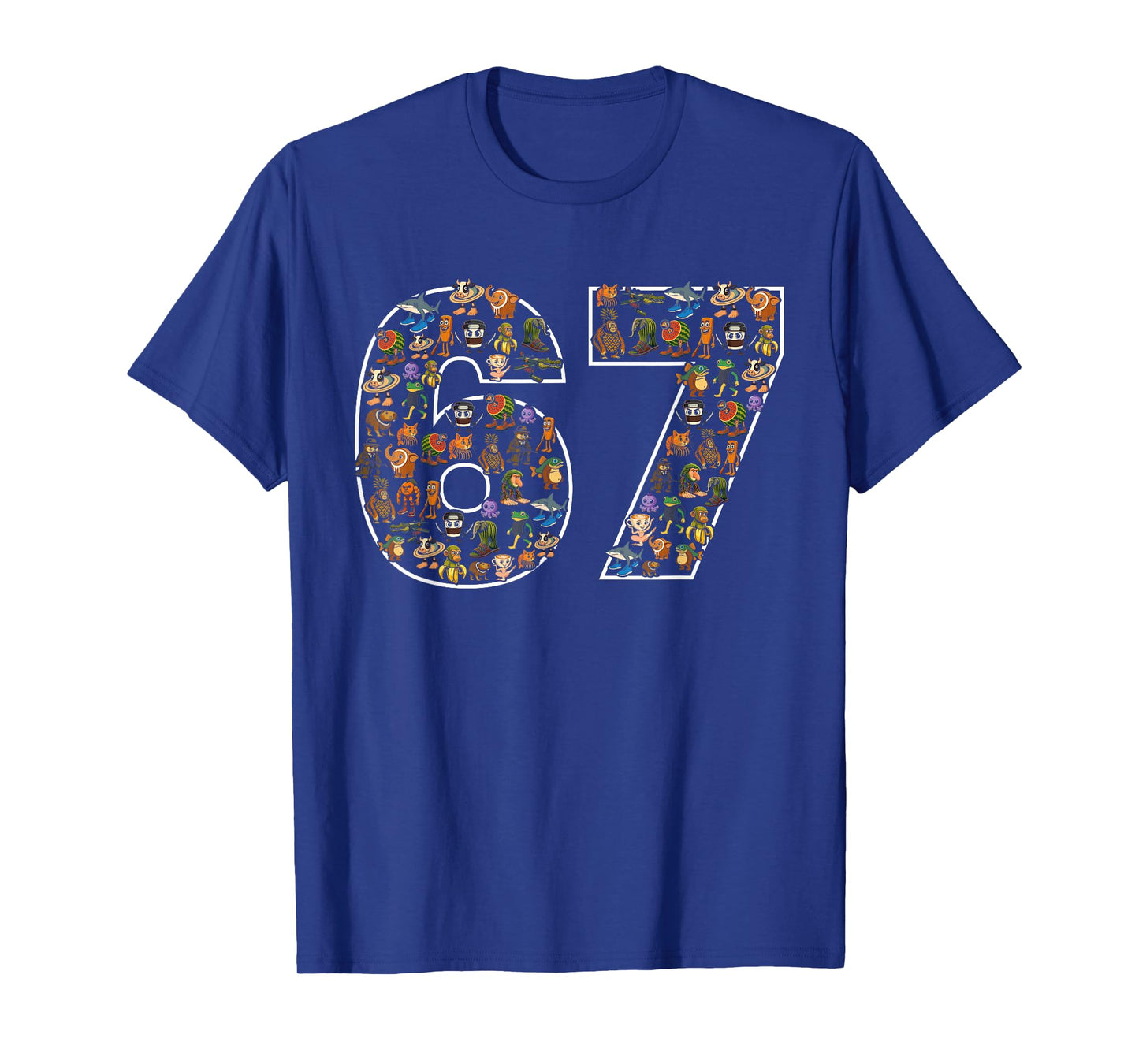 67 Six Seven Italian Brainrot Gen Alpha Meme T-Shirt