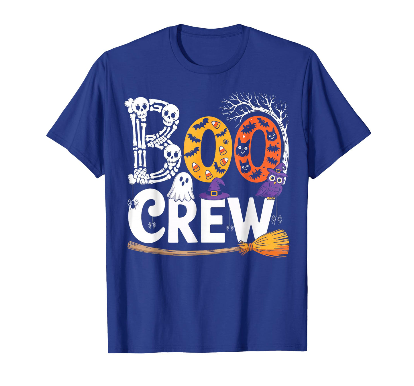 Halloween Boo Crew Funny Halloween Costume for Men Women Kid T-Shirt