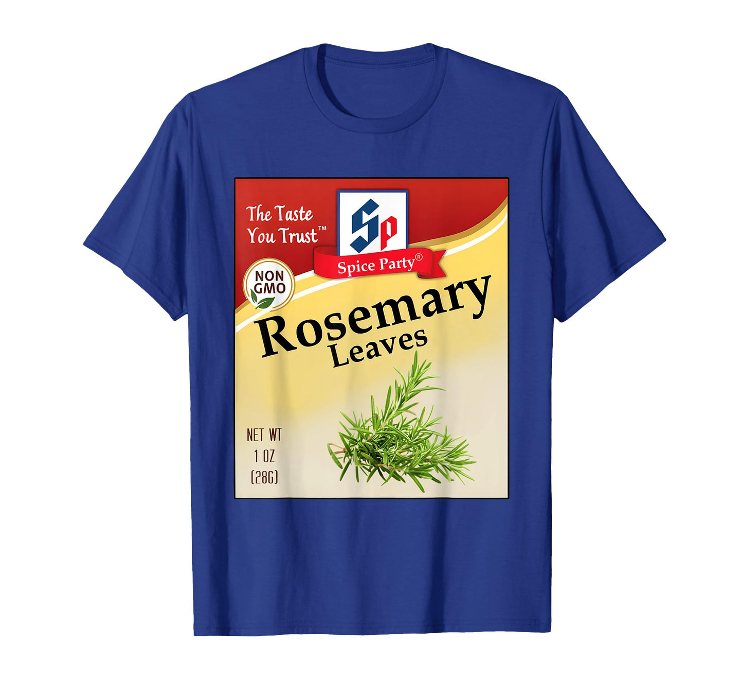 Rosemary Leaves Condiment Costume Holiday Spice Group T-Shirt
