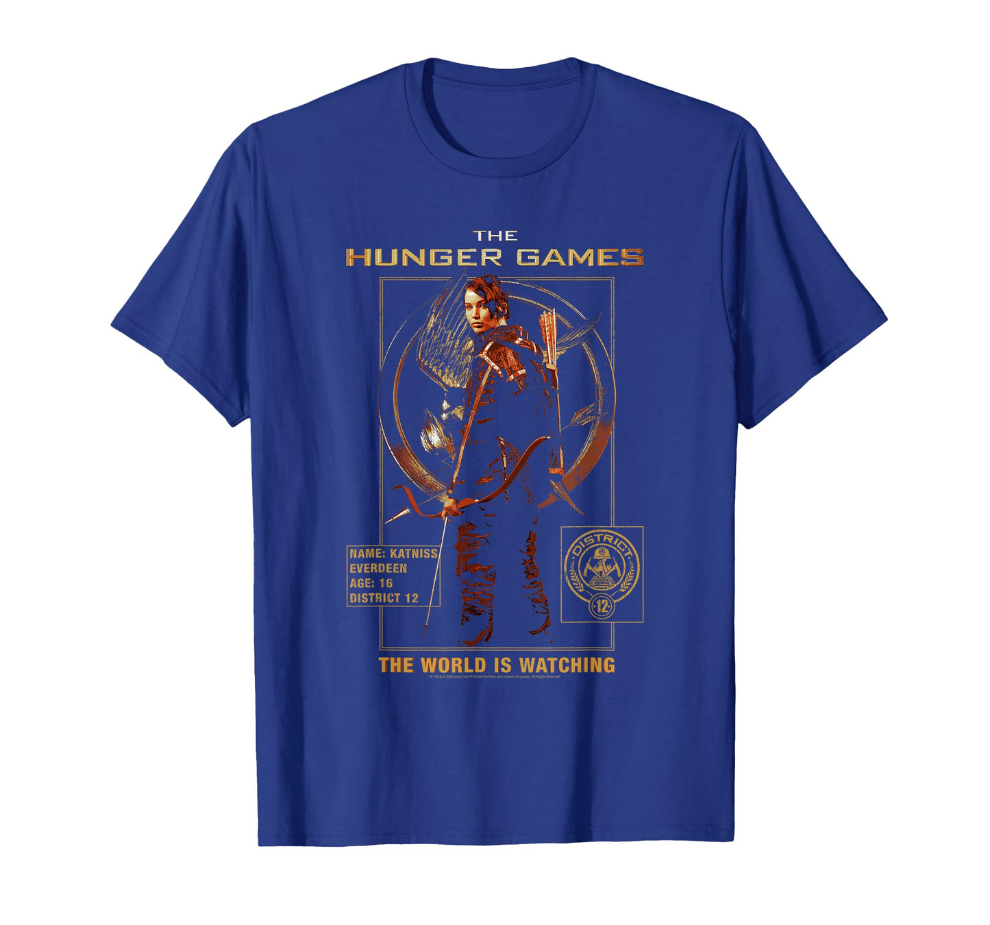The Hunger Games Katniss The World is Watching Movie T-Shirt
