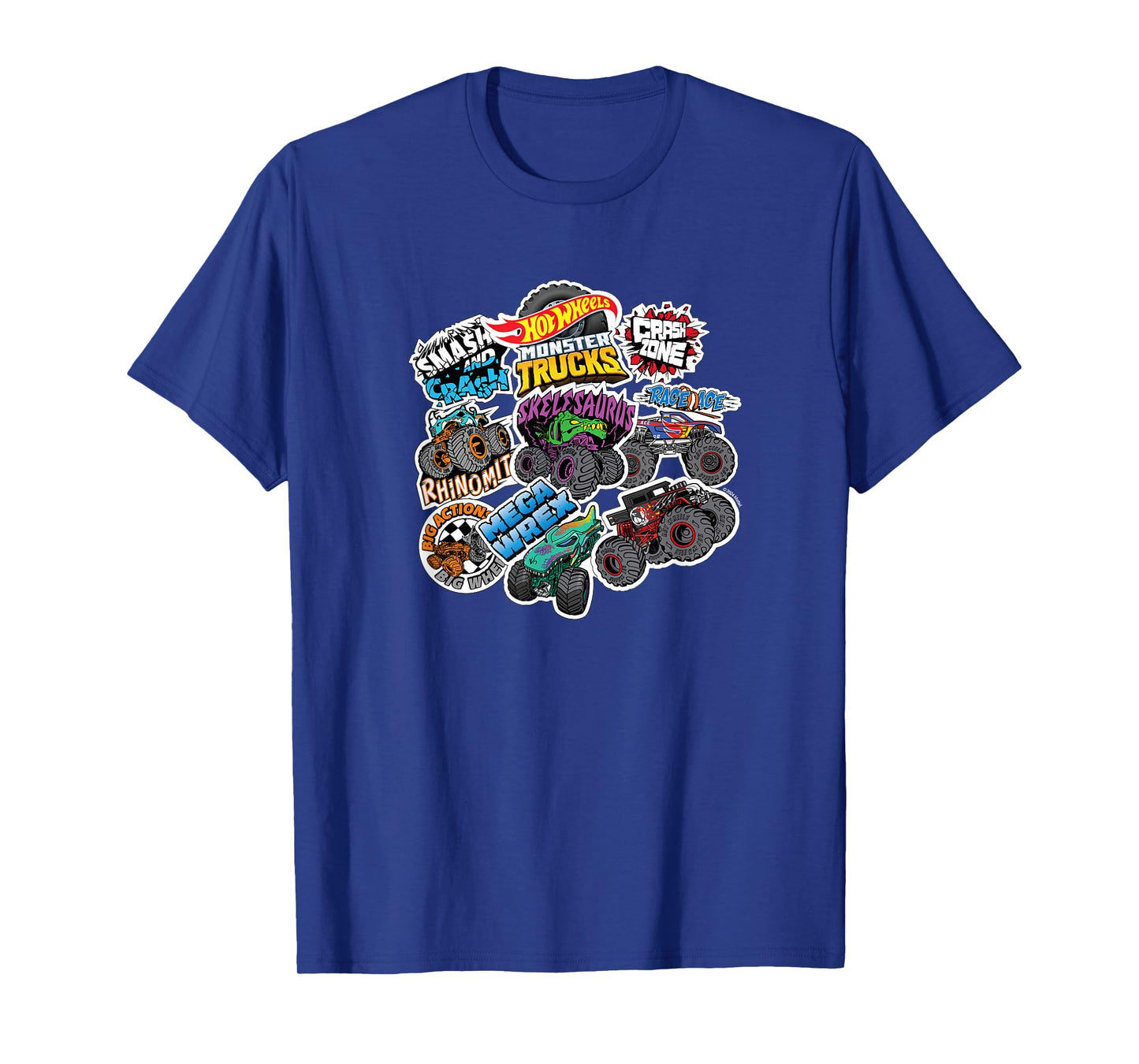 Hot Wheels Monster Trucks - Stickers T-Shirt