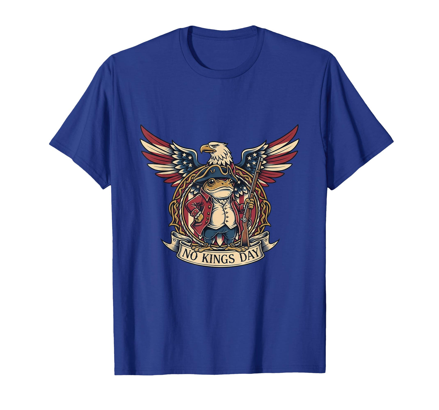 No Kings Day Portland Shirt Frog Protest T-Shirt
