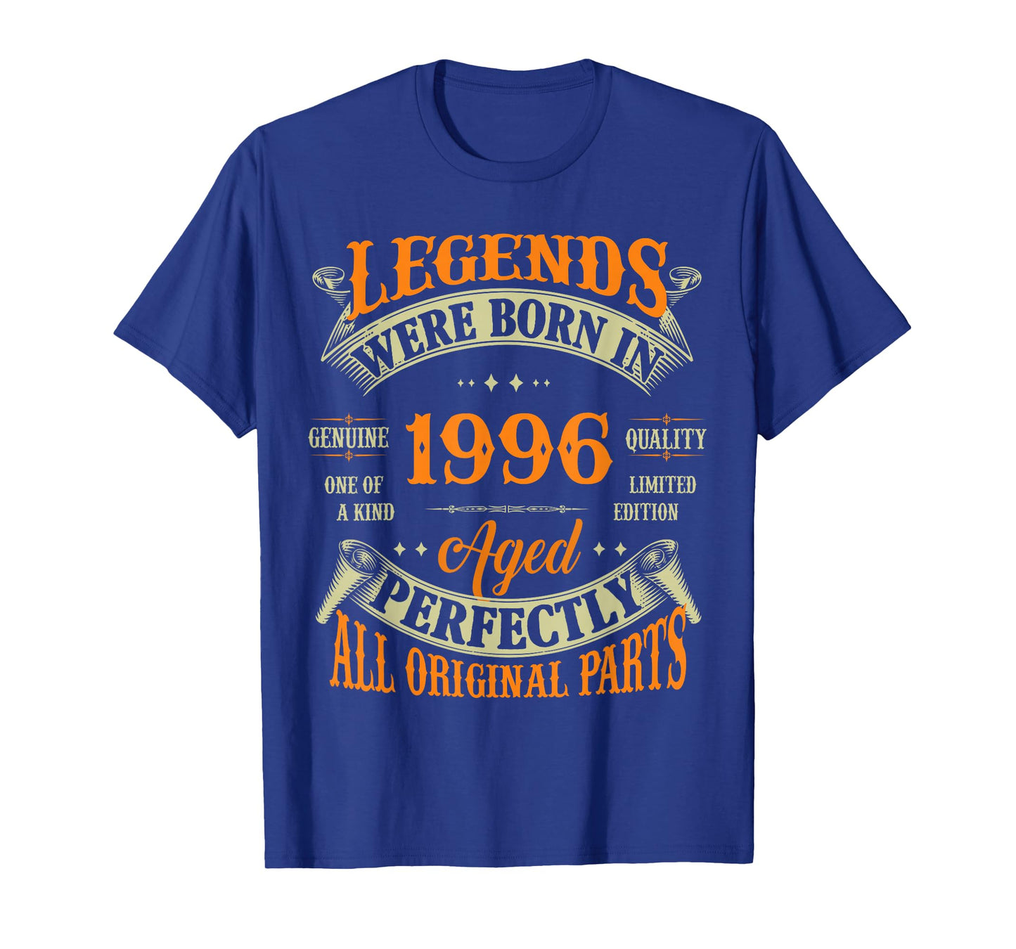 Vintage Legend Born In 1996 29th Birthday Tee 29 Years Old T-Shirt