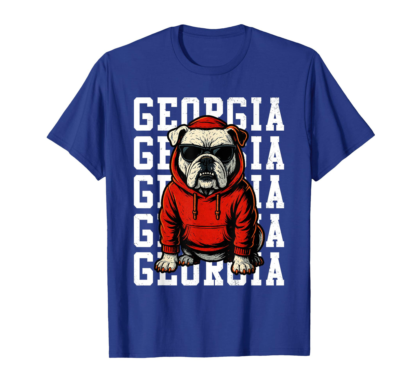 Dawgline Ghost, Redlayer March Built In Silence Love Bulldog Men Women Kids T-Shirt