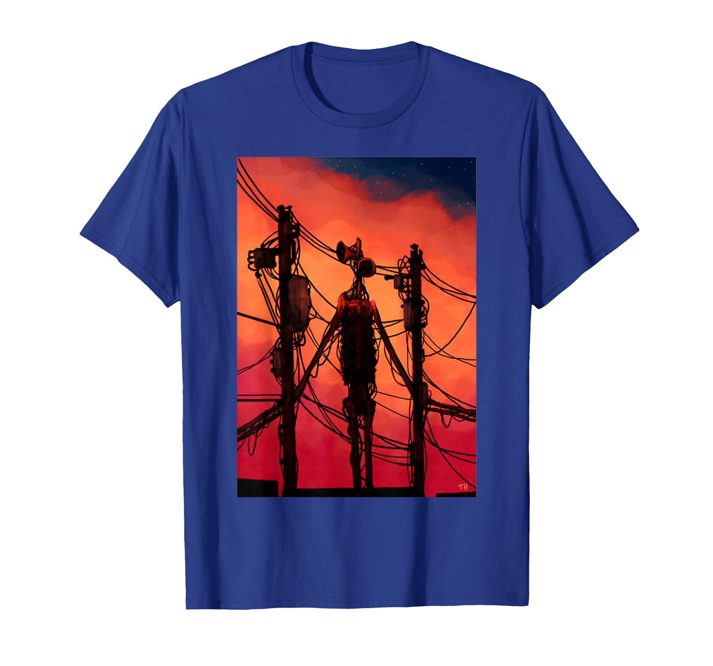 Funny Dabbing Siren Head Vintage Meme Character Kids Gifts T-Shirt