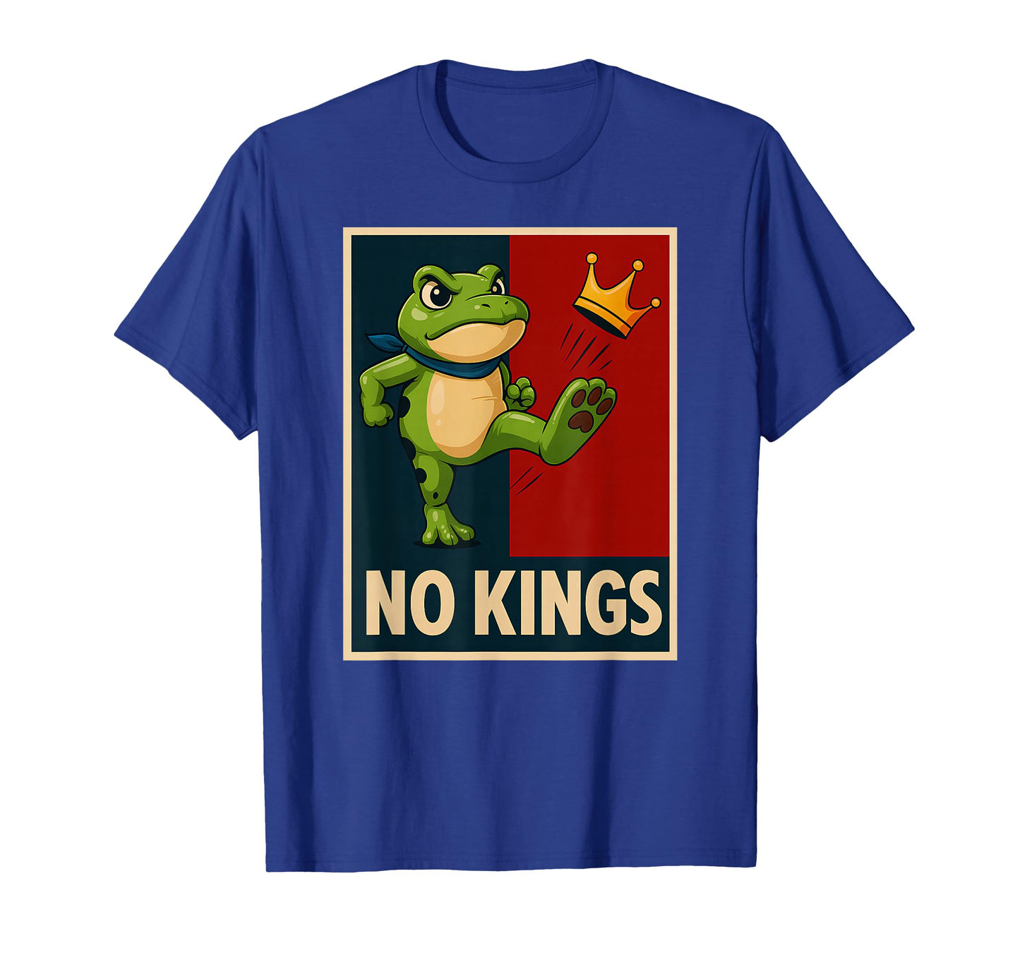 No Kings Shirt Men Women Portland Frog Protest T-Shirt