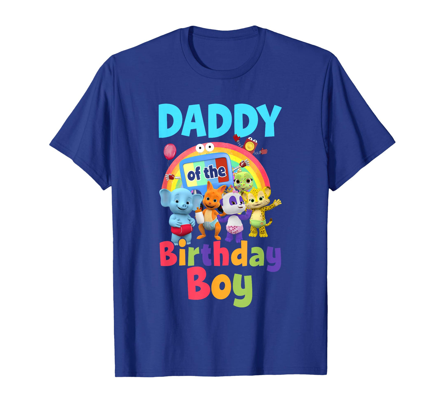 Dad And Mom Daddy Of The Birthday Boy Family Party Decor T-Shirt