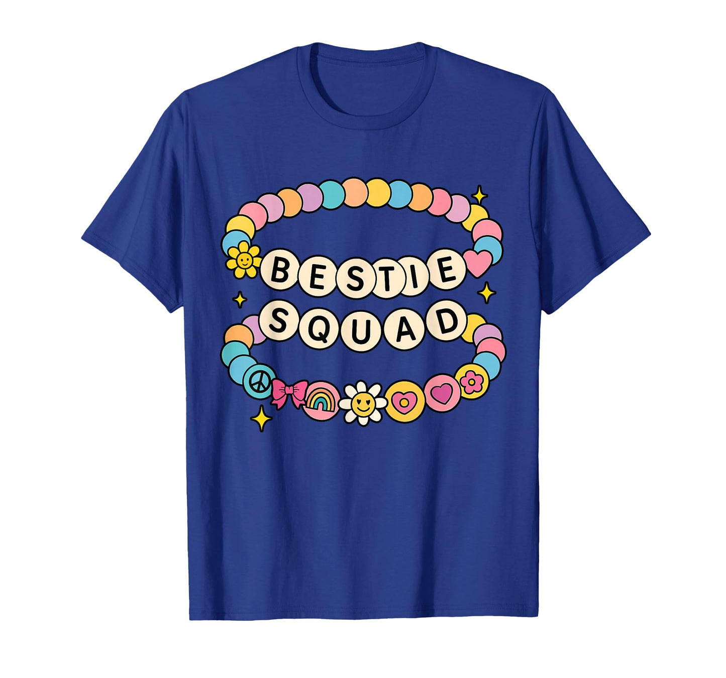 Bestie Squad Twinning Best Friend Matching Girls Bracelets T-Shirt