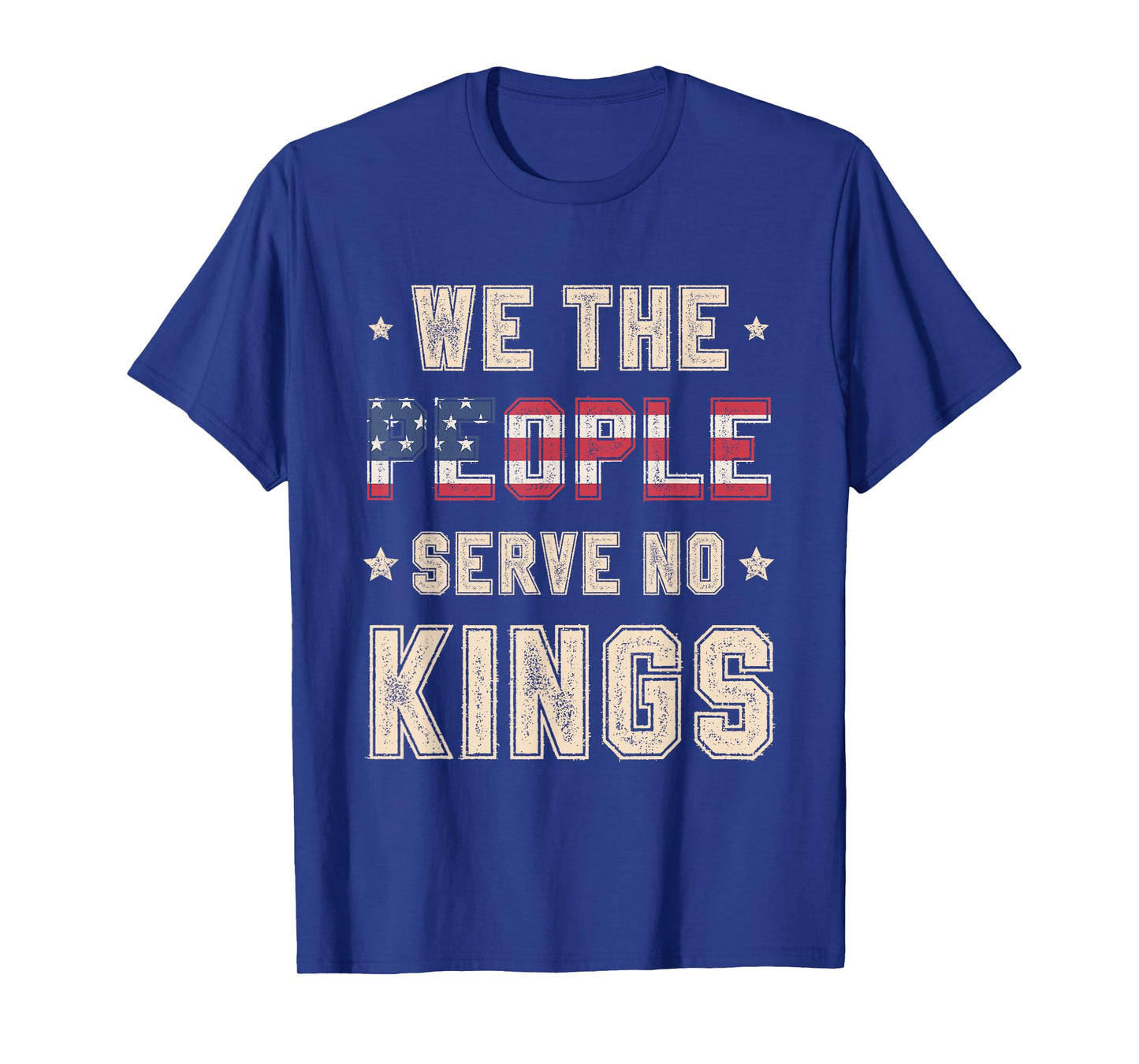 We The People Serve No Kings October 18 Protest T-Shirt