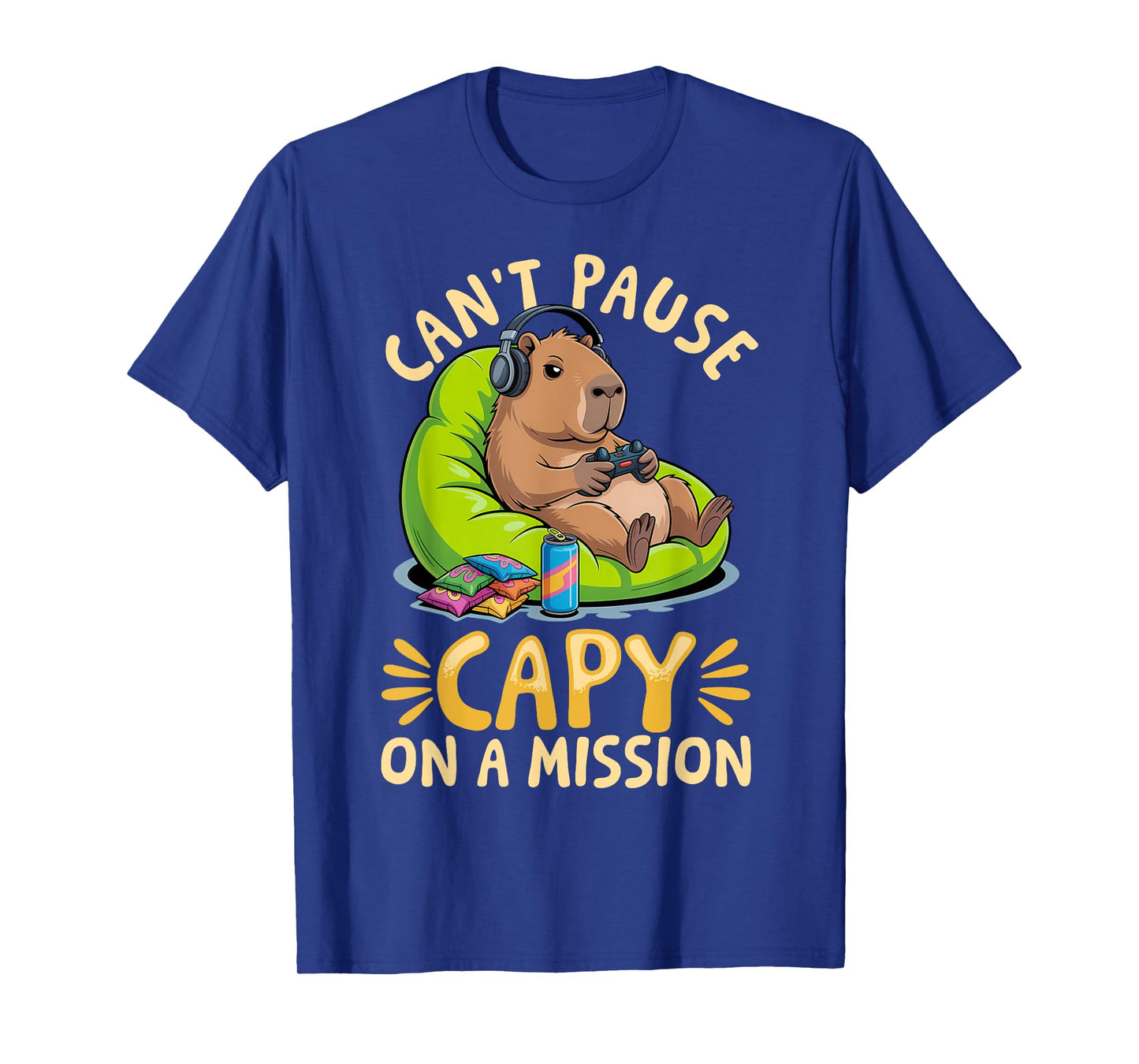 Capybara Gamer Gaming T-Shirt