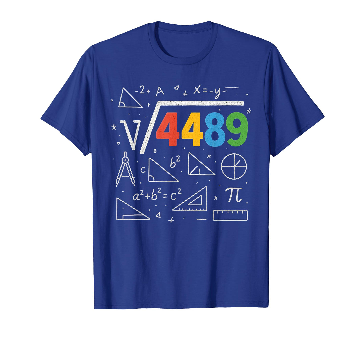 67 Meme Square Root 4489 Slang Six Seven Math Teacher T-Shirt