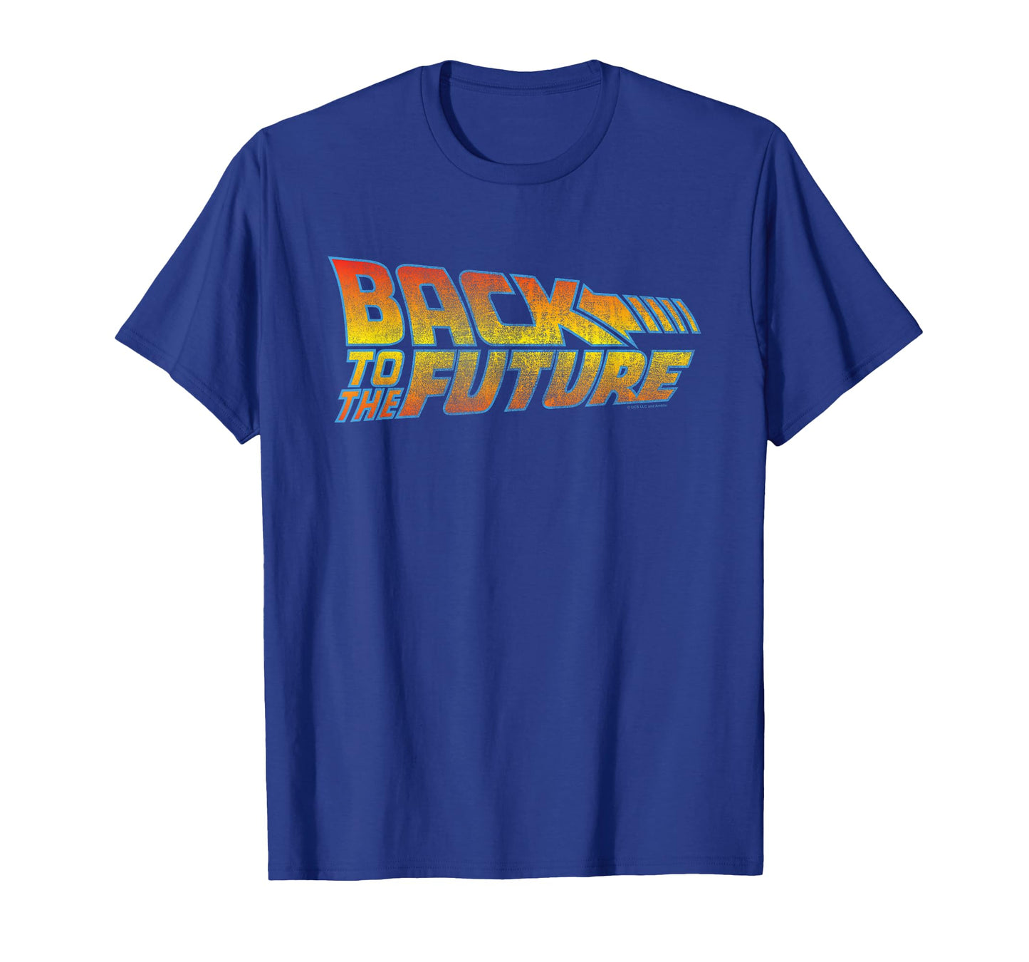 Back to the Future Distressed Logo T-Shirt
