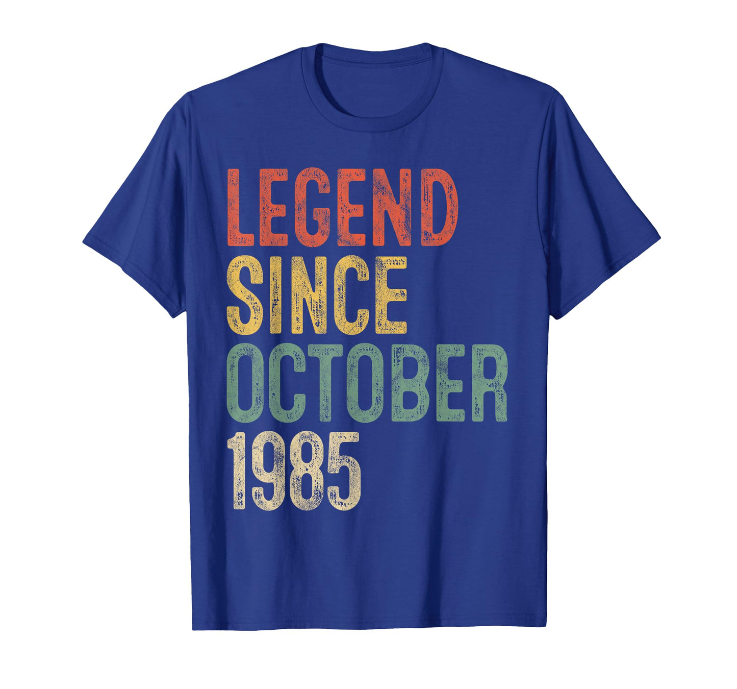 Legend October 1985 40th Birthday Men Women 40 Year Old T-Shirt