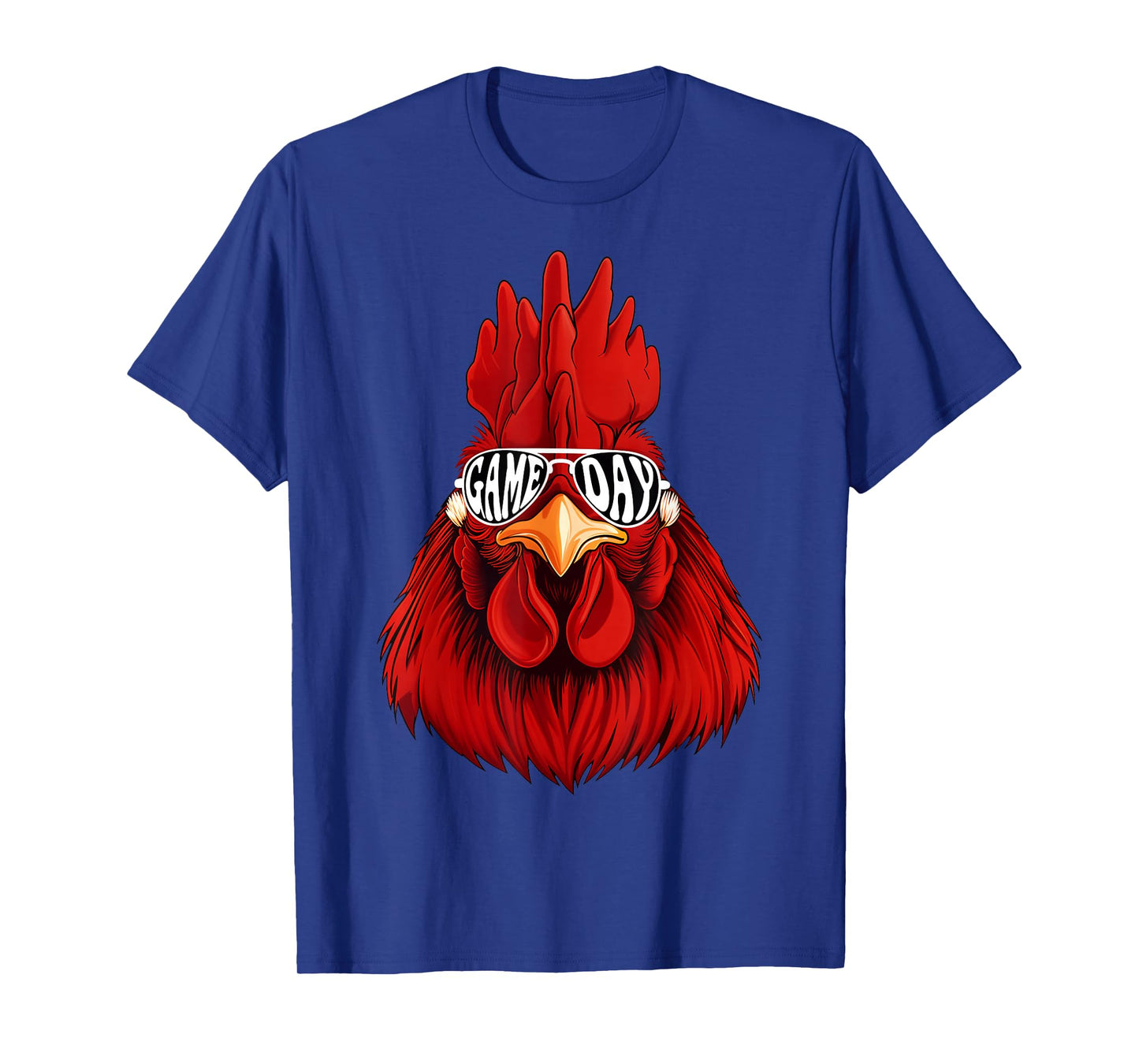 Vintage Rooster Wearing Sunglasses Retro Graphic Tee Rooster T-Shirt
