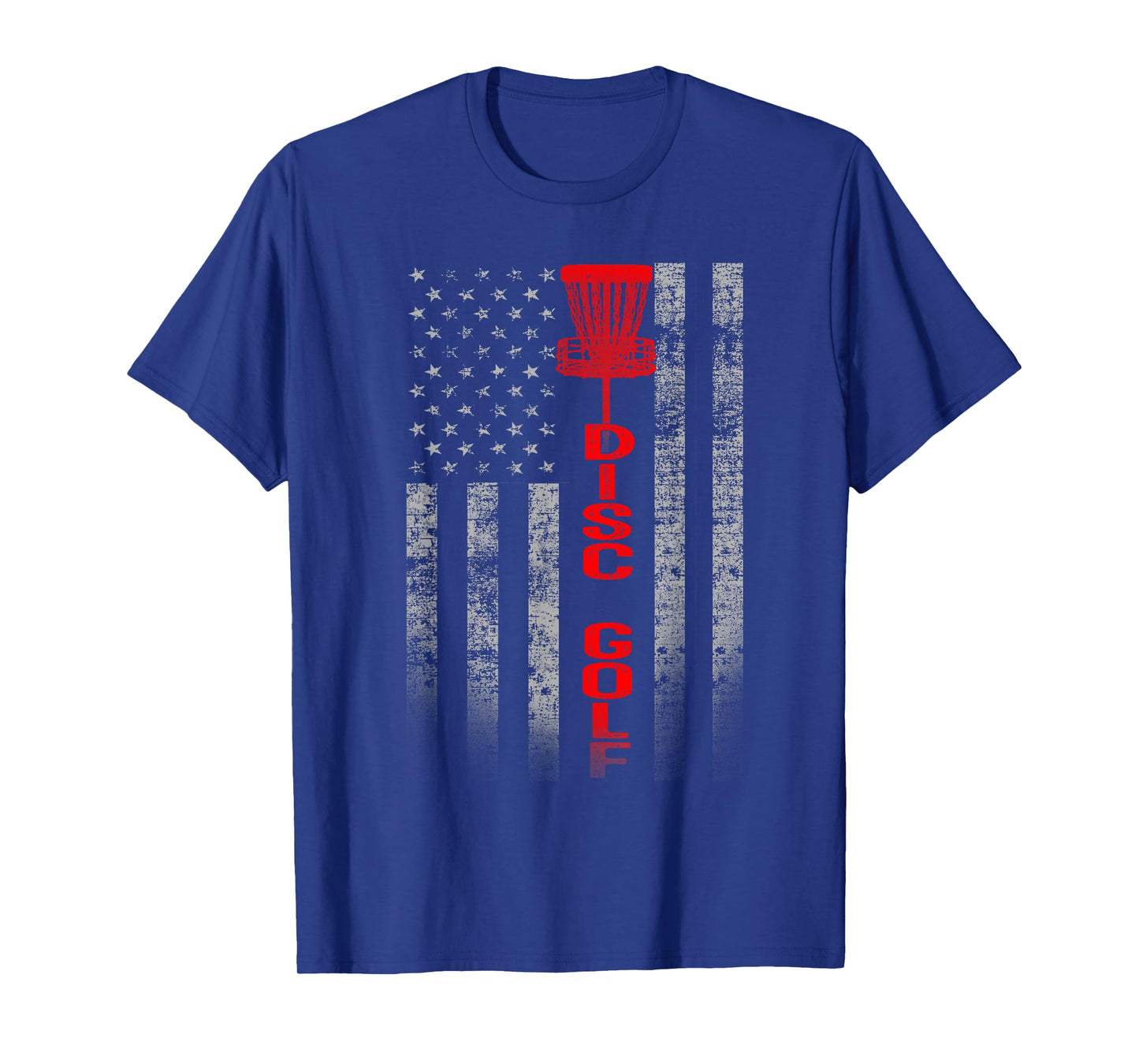 Disc Golf Basket Flag Design - Gift for Disc Golfers T-Shirt