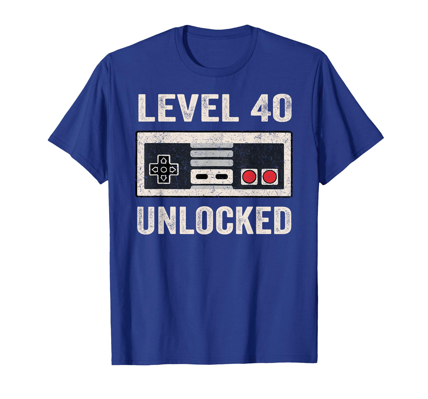 Level 40 Unlocked Video Gamer 40th Birthday Gift T-Shirt