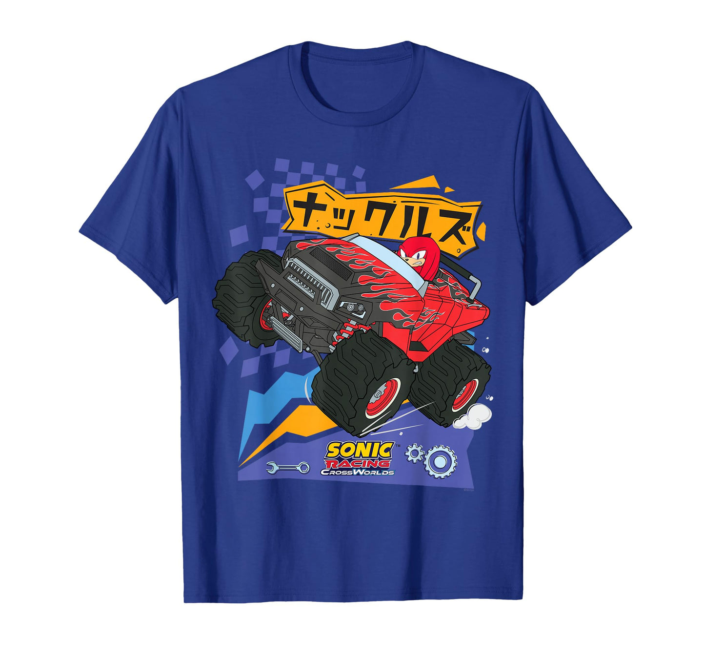 Sonic Racing CrossWorlds - Drive Time Knuckles T-Shirt