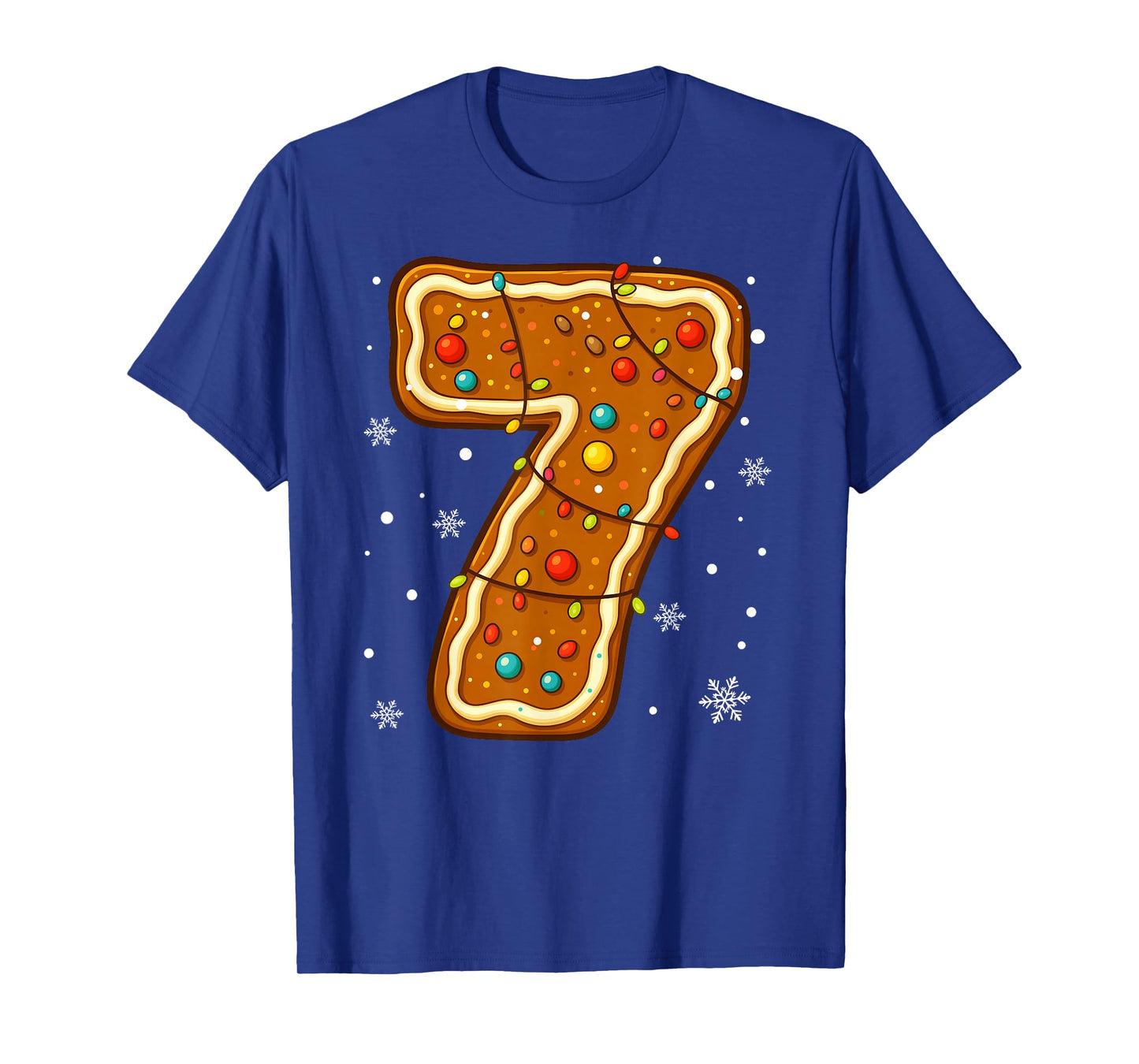 6 7 Gingerbread Meme Christmas Matching Couple Boy Girl Teen T-Shirt