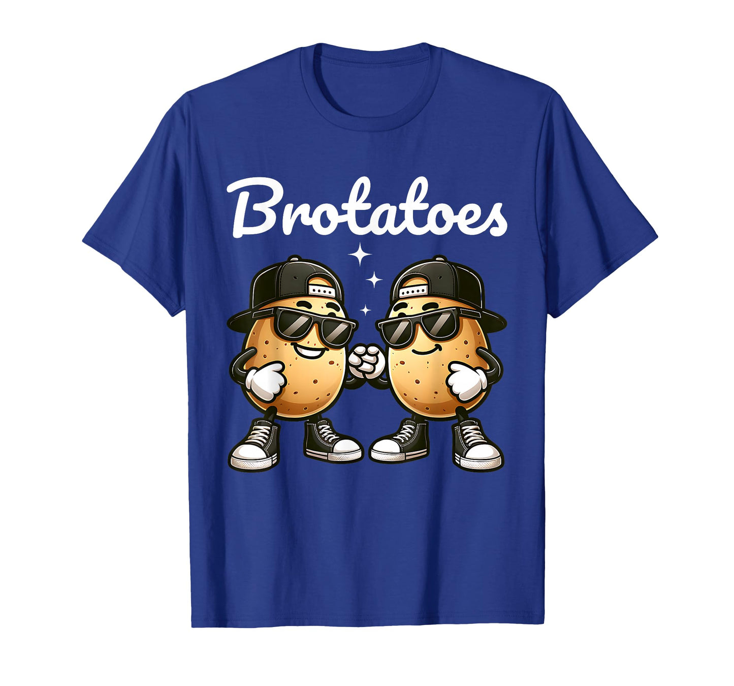 Best Friend Potato Pun Funny Matching Boys Bestie BFFs Kids T-Shirt