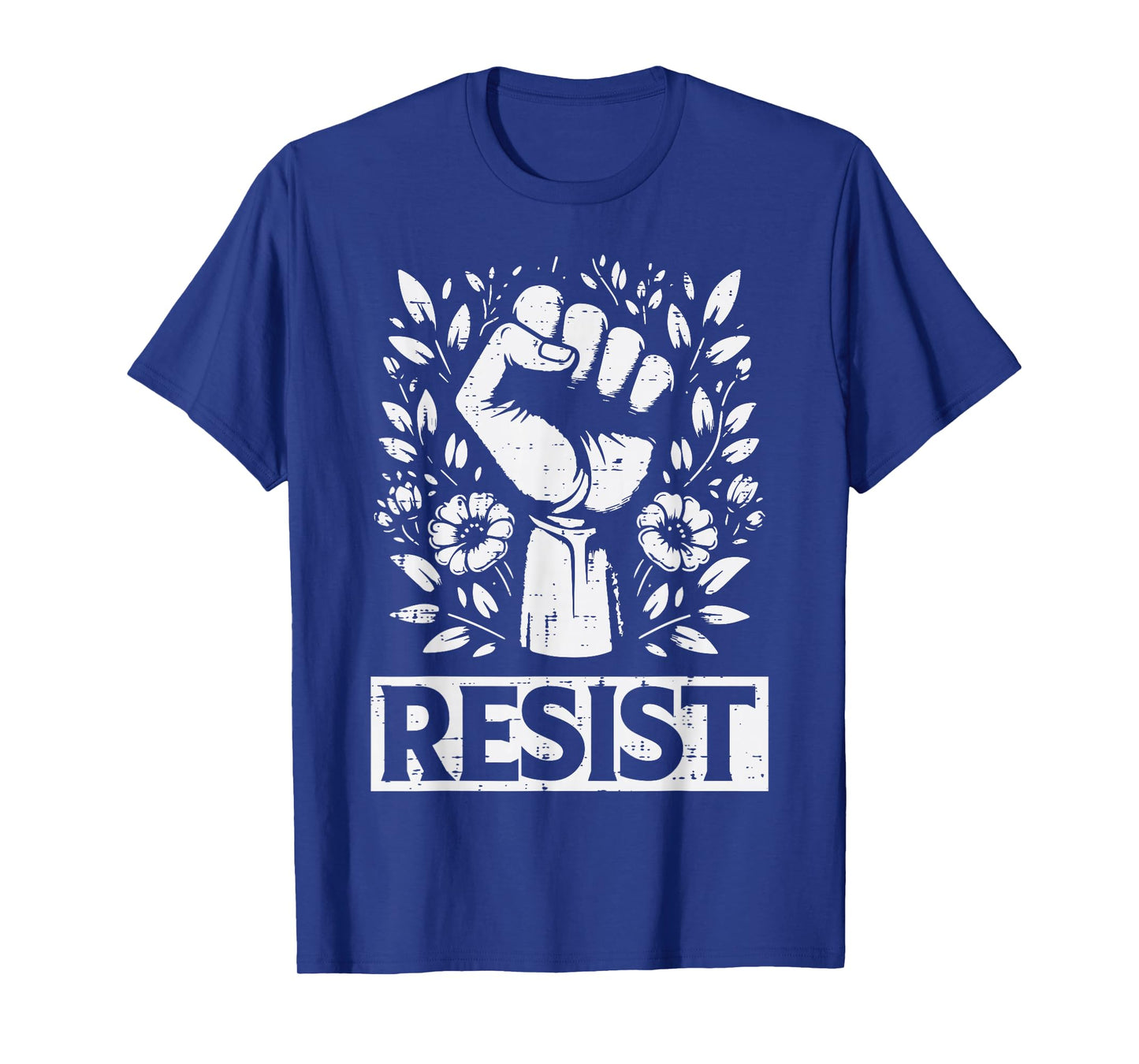 Resist Solidarity Fist Flower Protest Equality Women Men Kid T-Shirt