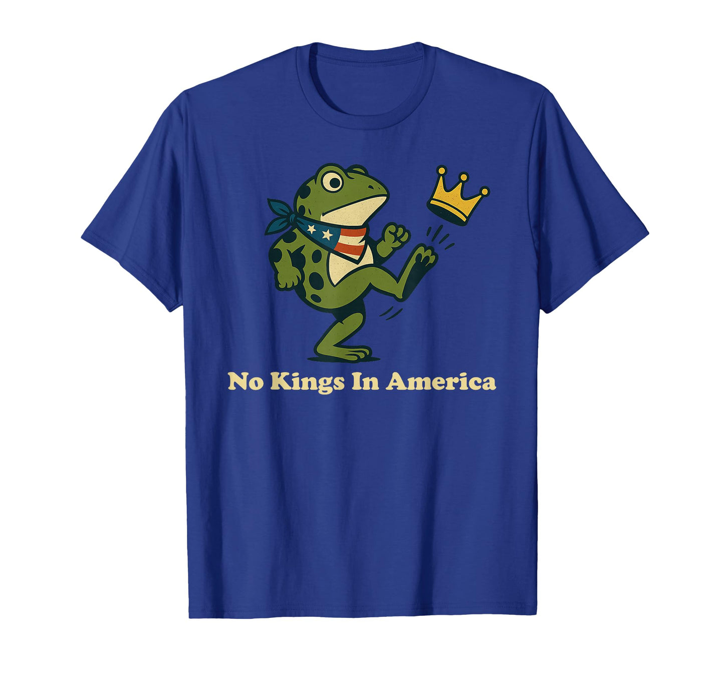 Nope No Kings in America We The People Portland Frog Protest T-Shirt