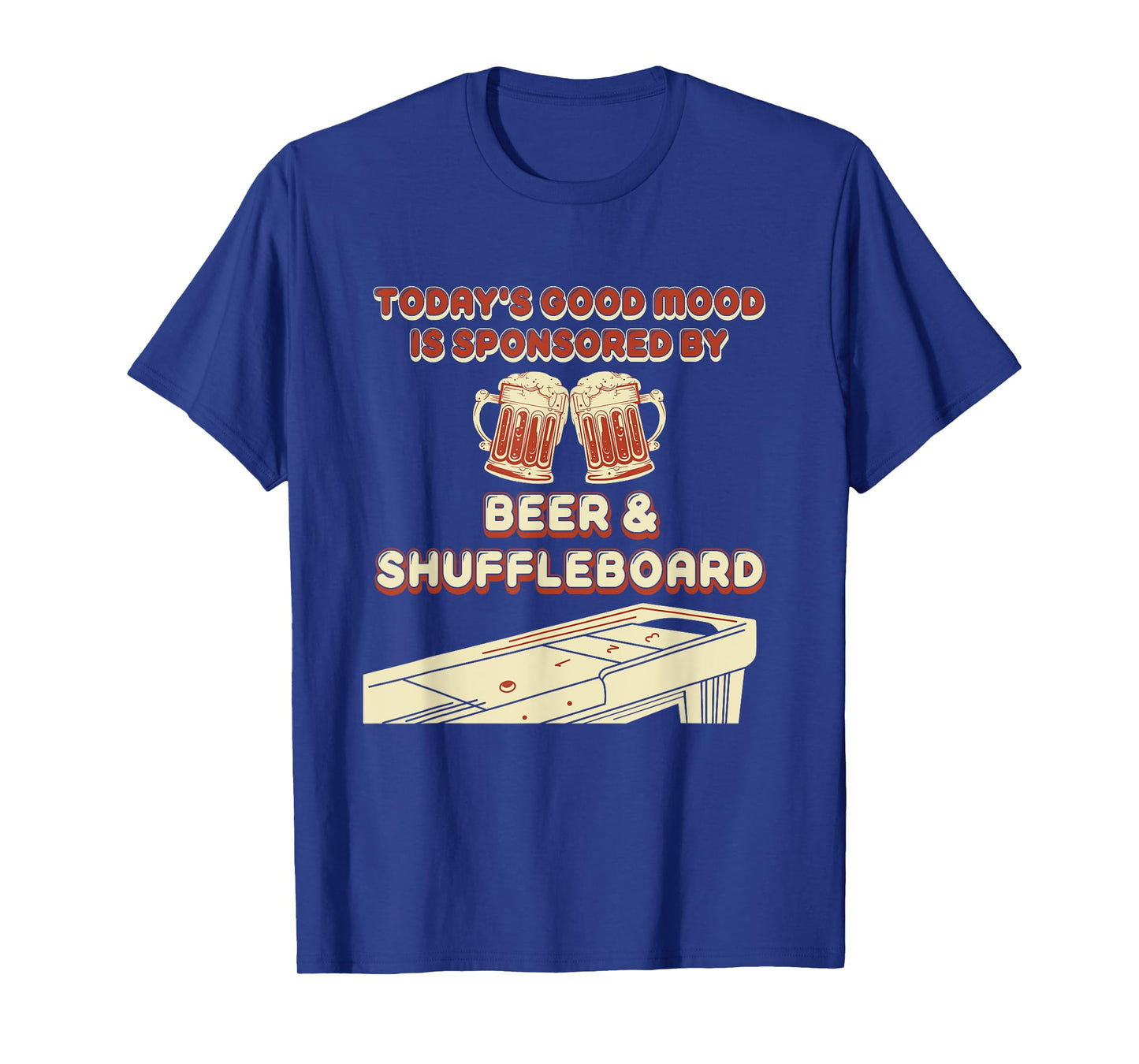 Shuffleboard Player Beer T-Shirt