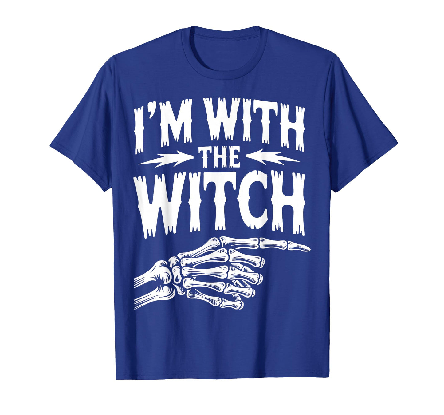 I'm with The Witch Funny Halloween Costume T-Shirt
