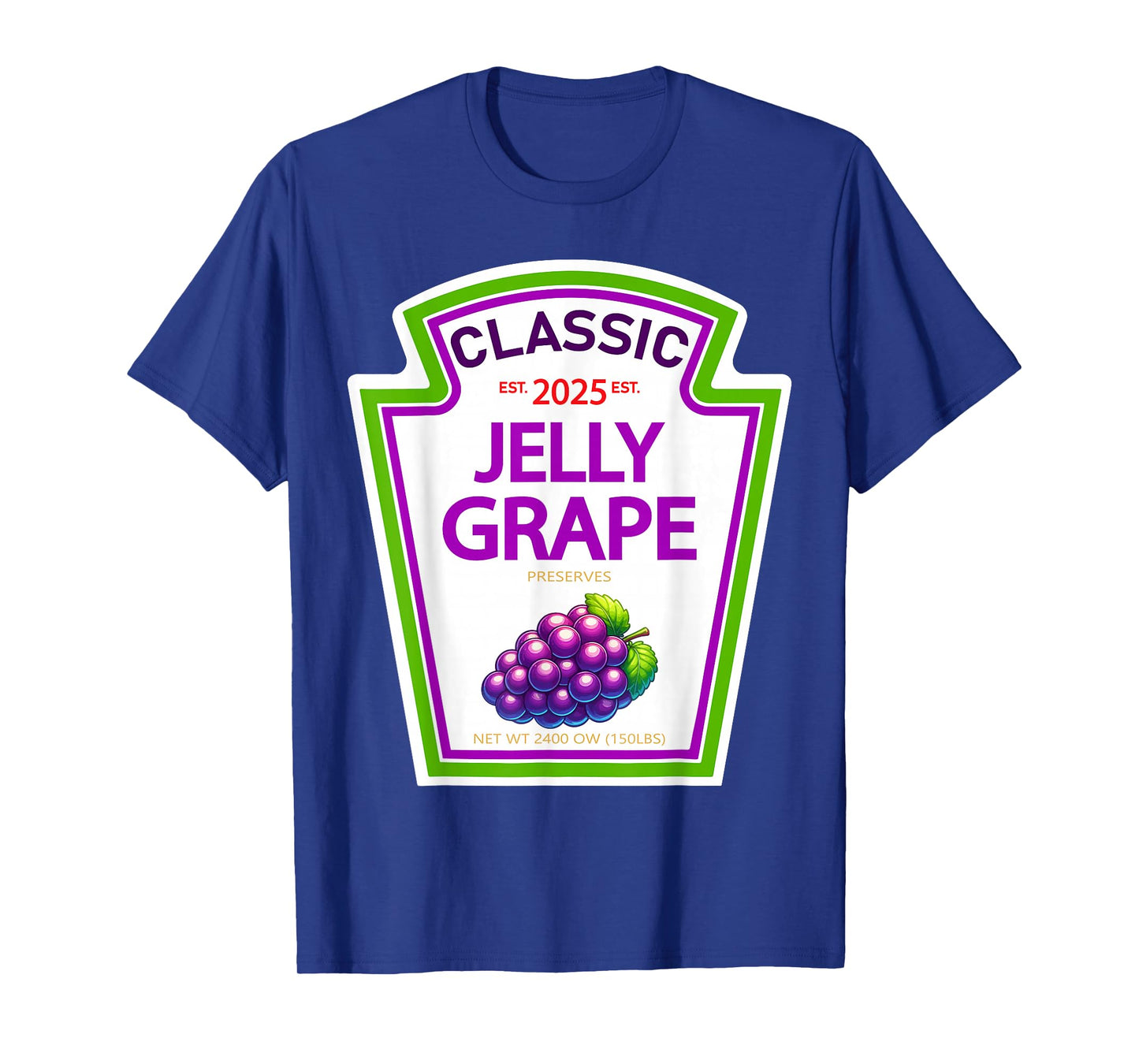 Jelly Grape Halloween Costume Group Condiments Gifts T-Shirt